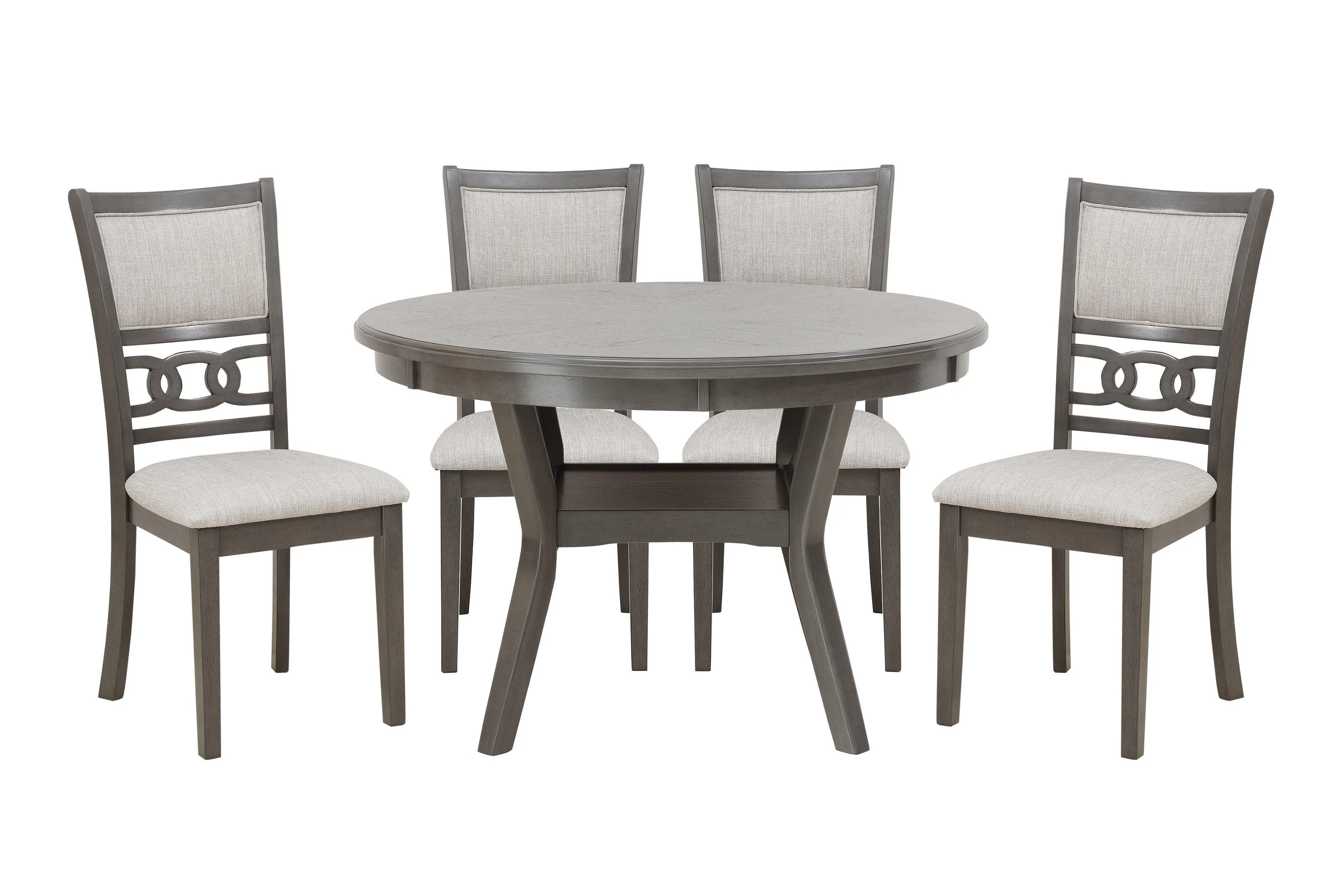 Savor Gray 5-Piece Dining Set - Image 2