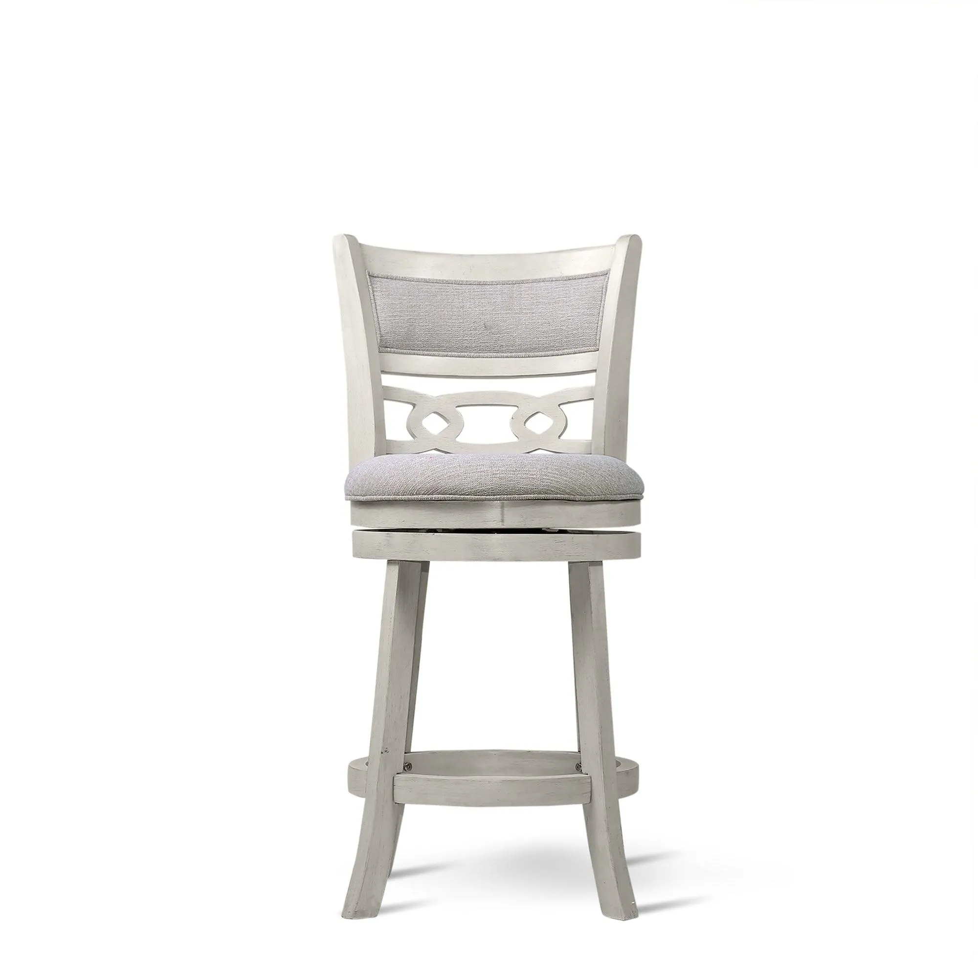 Savor White Swivel Counter Chair, Set of 2 - Image 6
