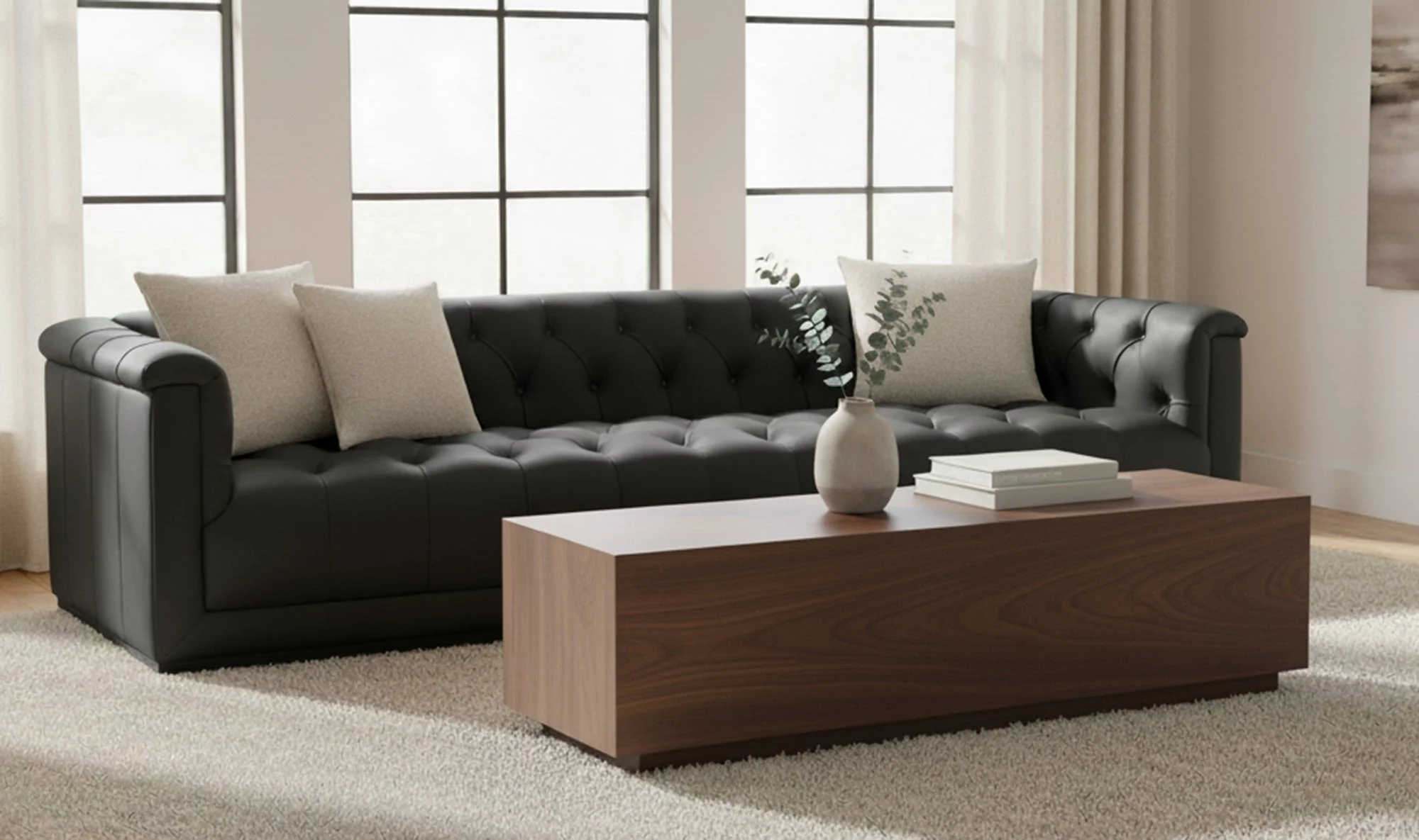 Sawyer Coffee Table Dark Brown - Image 2