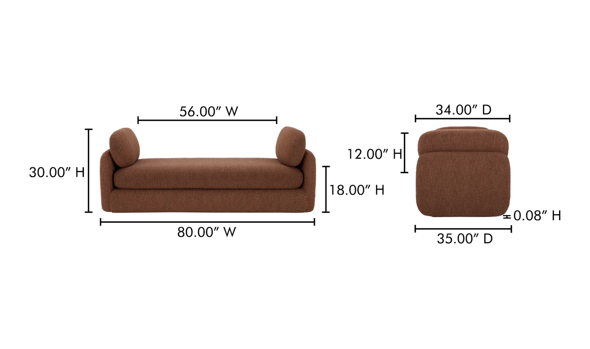 Scout Daybed - Toffee - Image 7