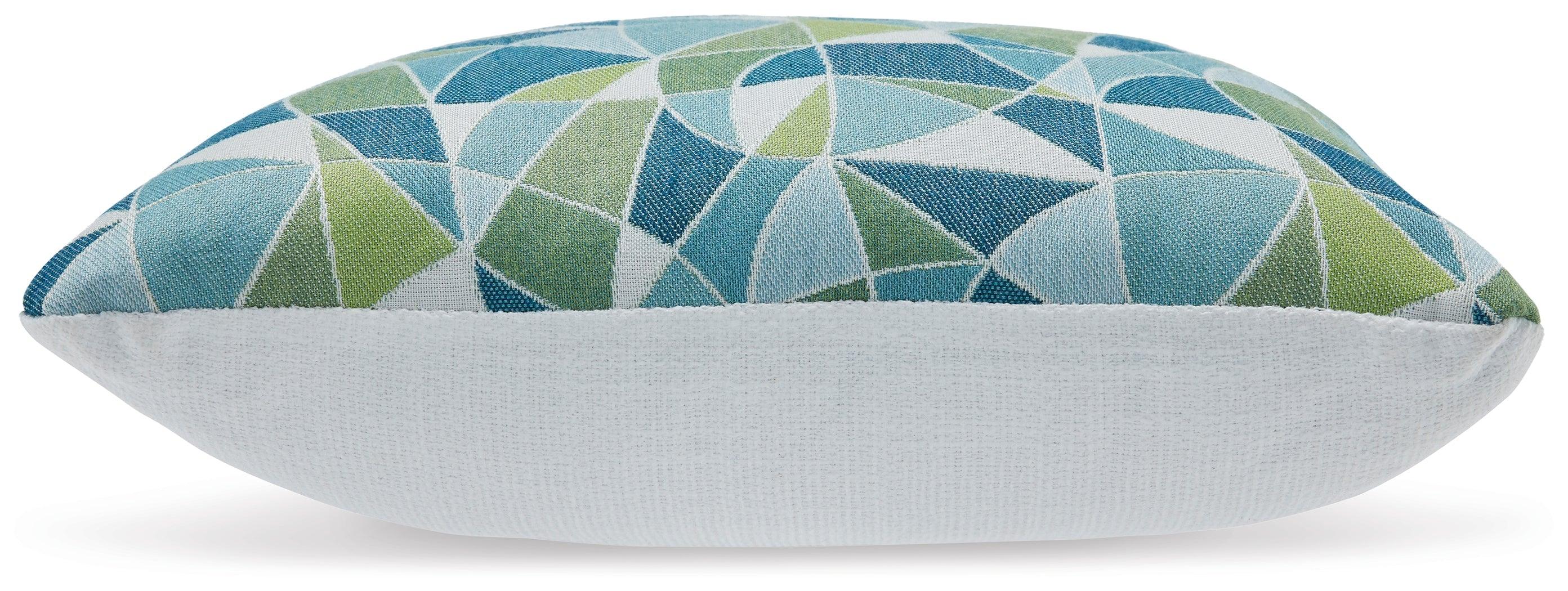 Seanow Next-Gen Nuvella Green/Turquoise/White Pillow (Set of 4) - Image 2