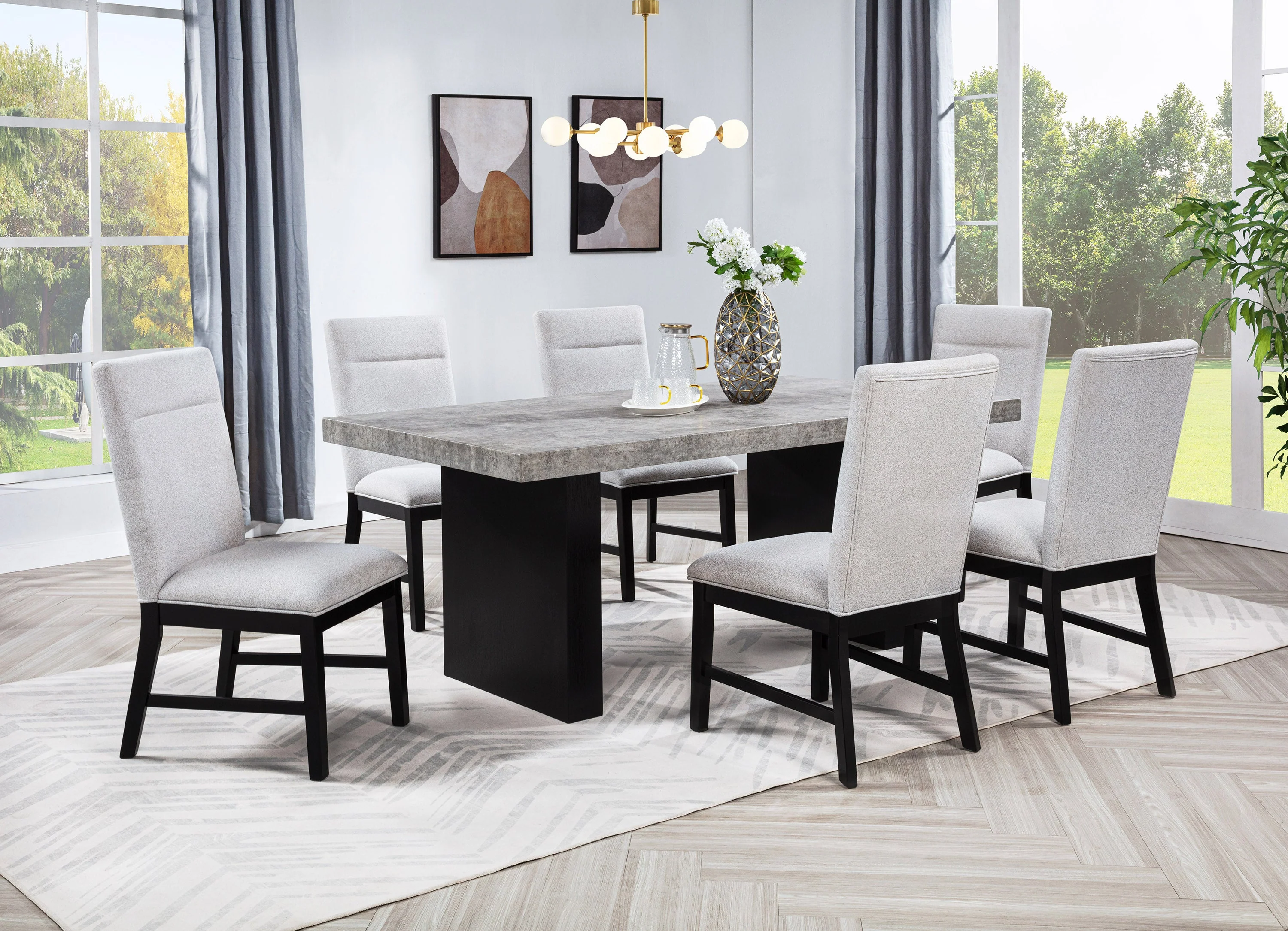Sebastian Dove Dining Chair, Set of 2 - Image 4