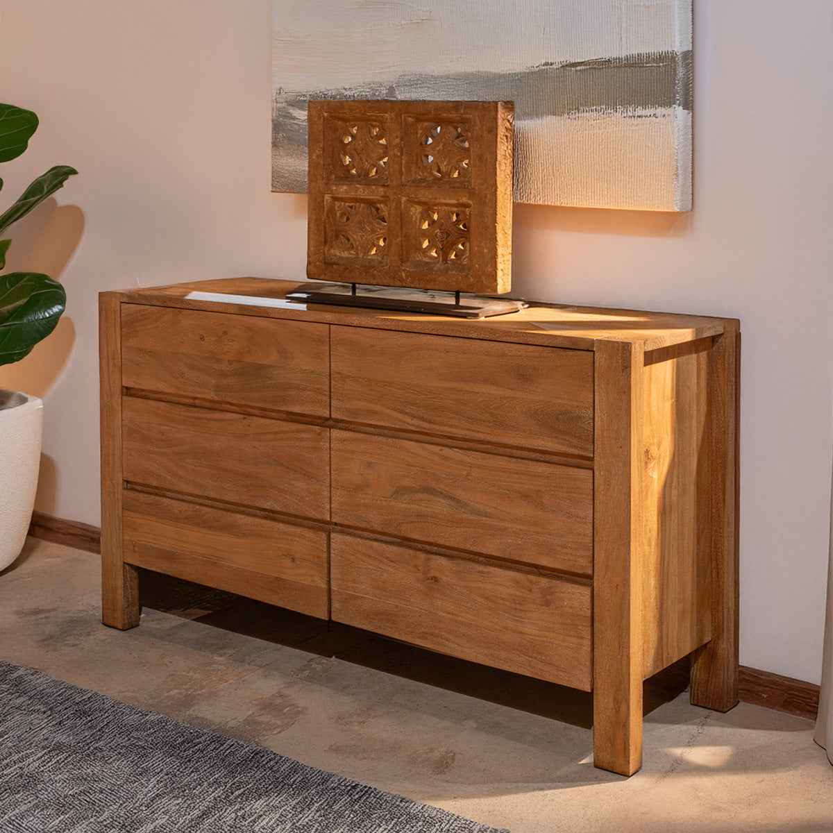 Sedona 60" Dresser in Brushed Acacia - Image 12