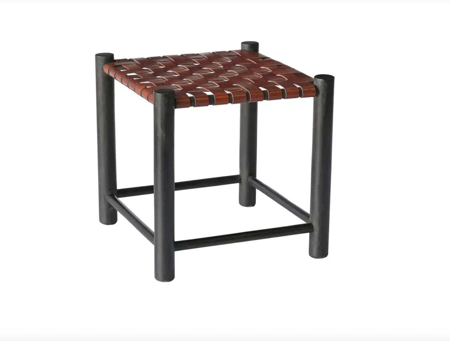 Selby Stool - Burgundy - Image 3