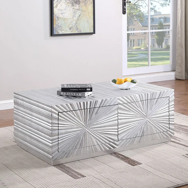 Selene Silver Coffee Table - Image 4