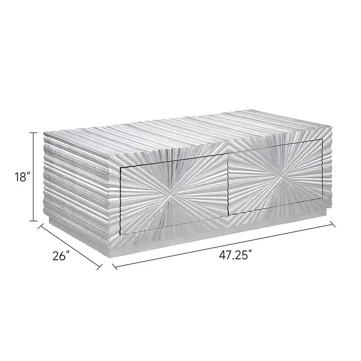 Selene Silver Coffee Table - Image 7