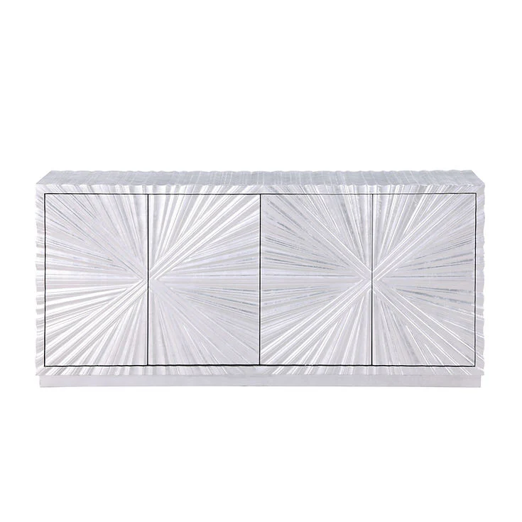 Selene Silver Leaf Console Table - Image 6