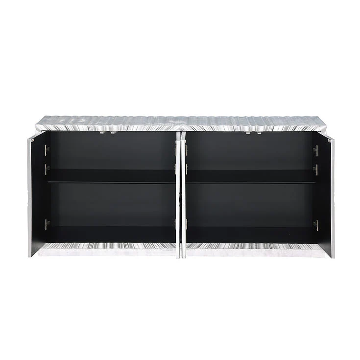 Selene Silver Leaf Console Table - Image 8