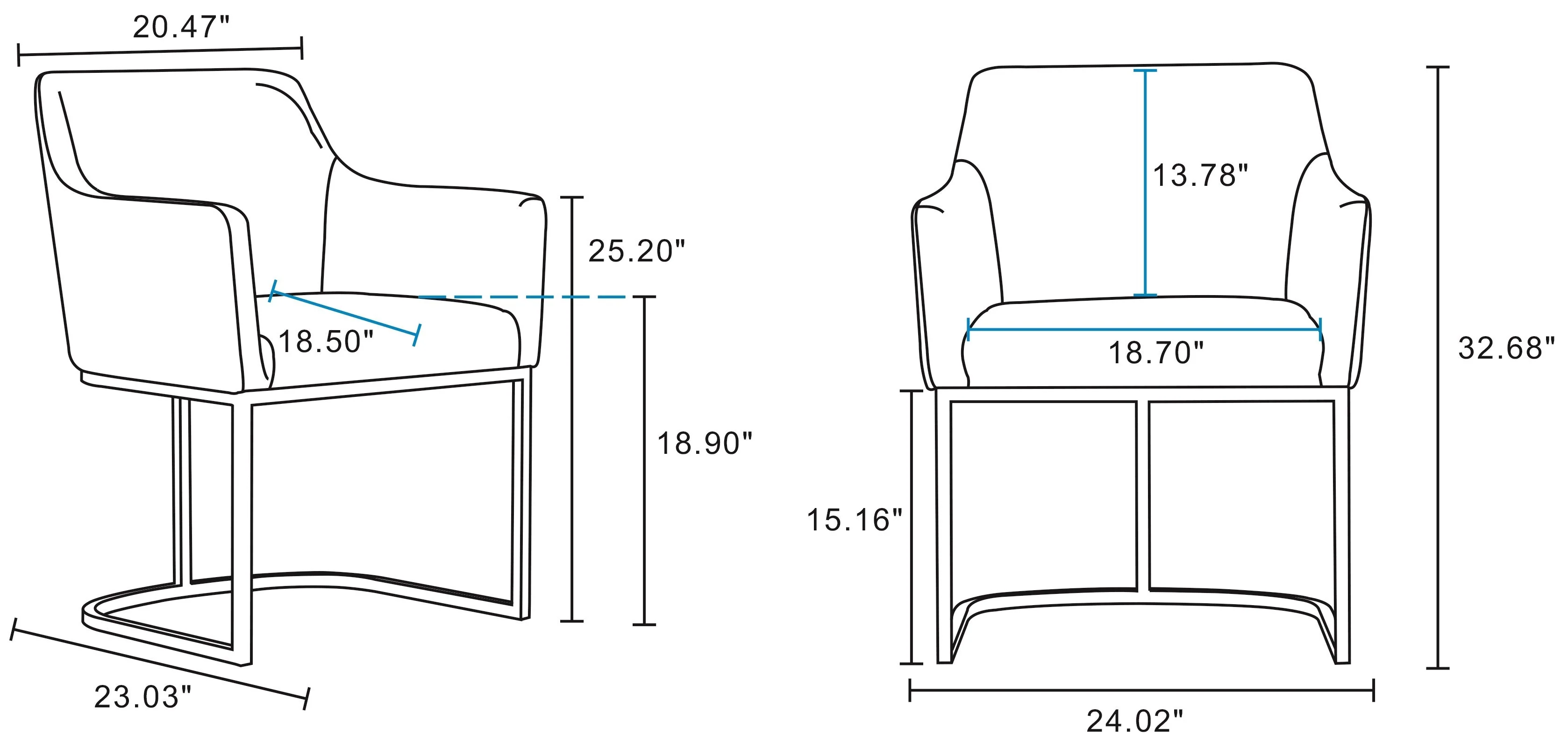 Serena 8 Piece Dining Set in Cream - Image 3