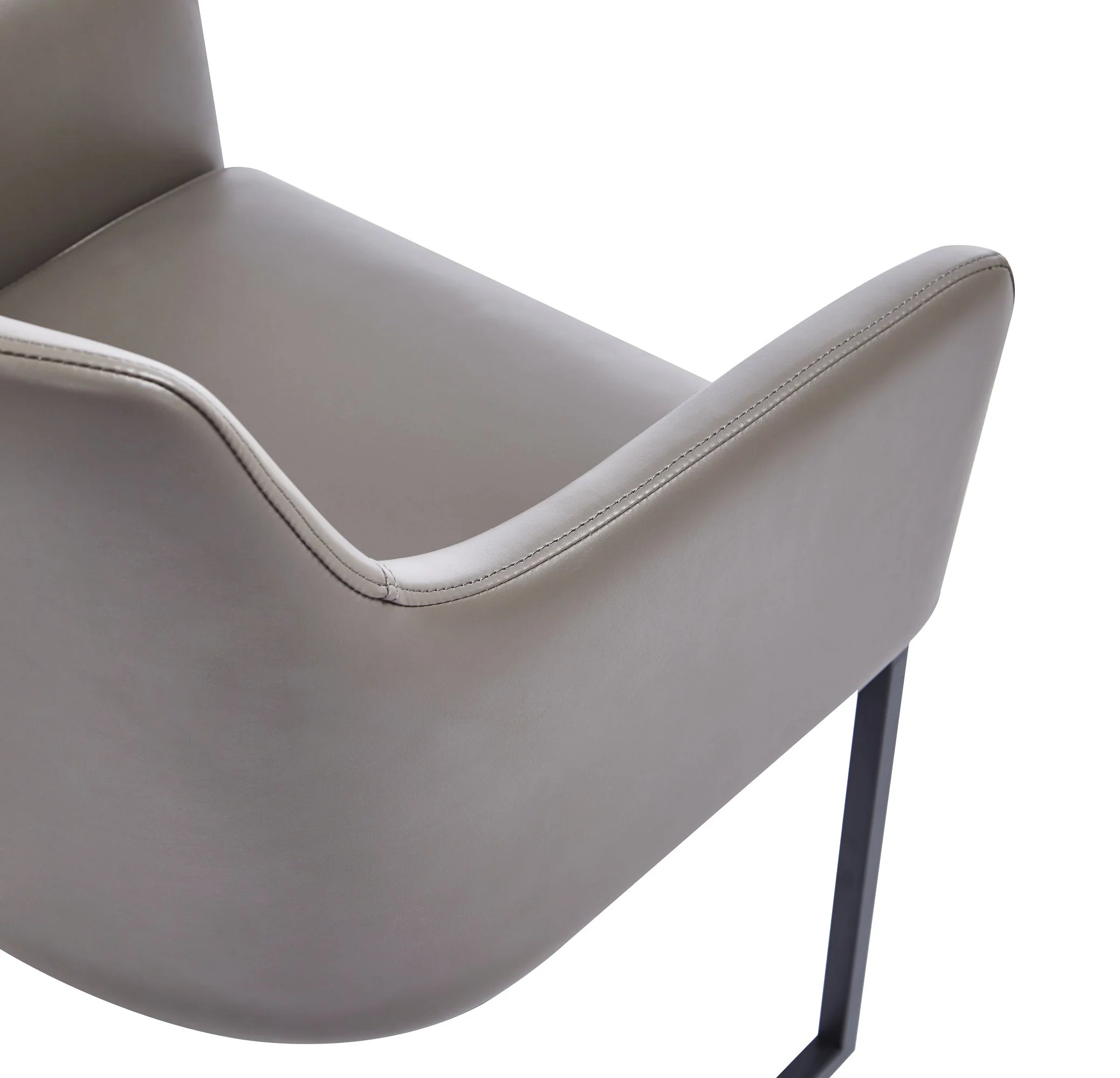 Serena Dining Armchair in Grey - Image 9