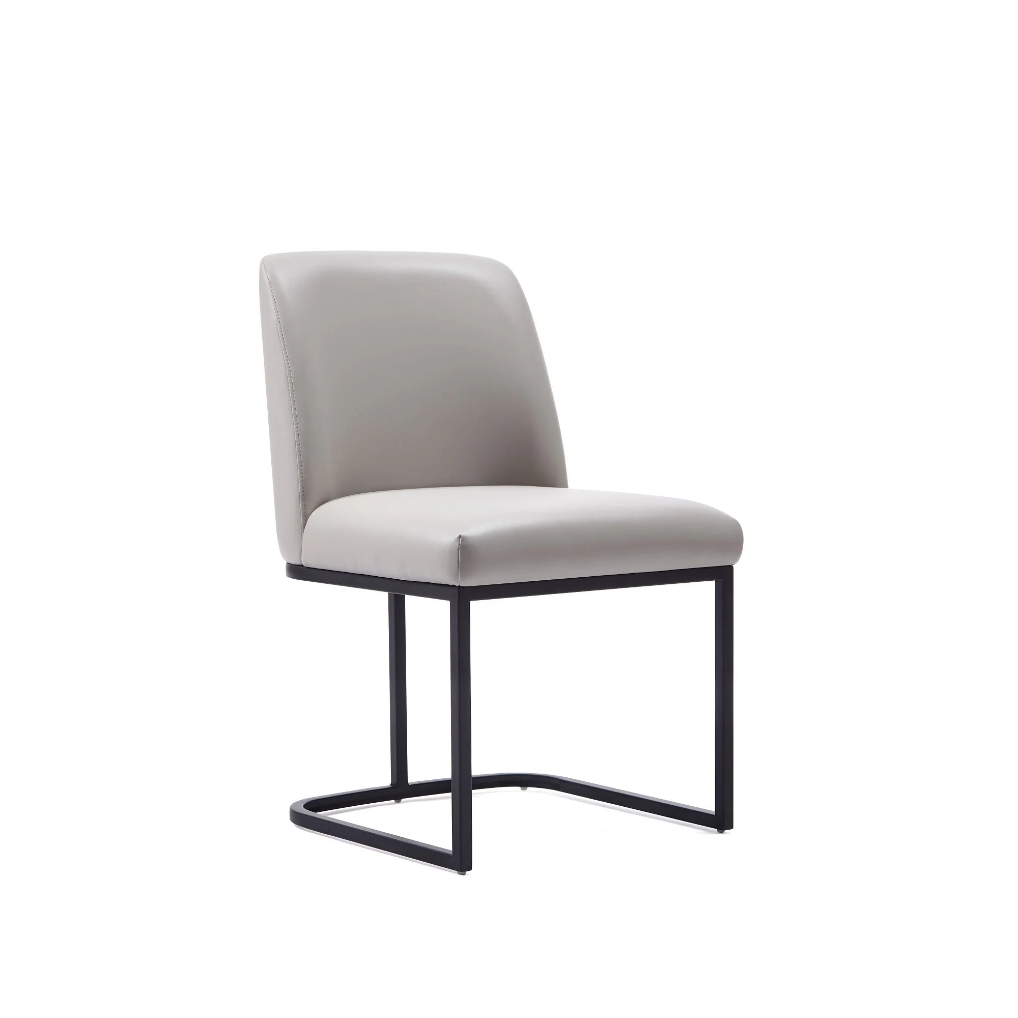 Serena Dining Chair in Light Grey (set of 2) - Image 4