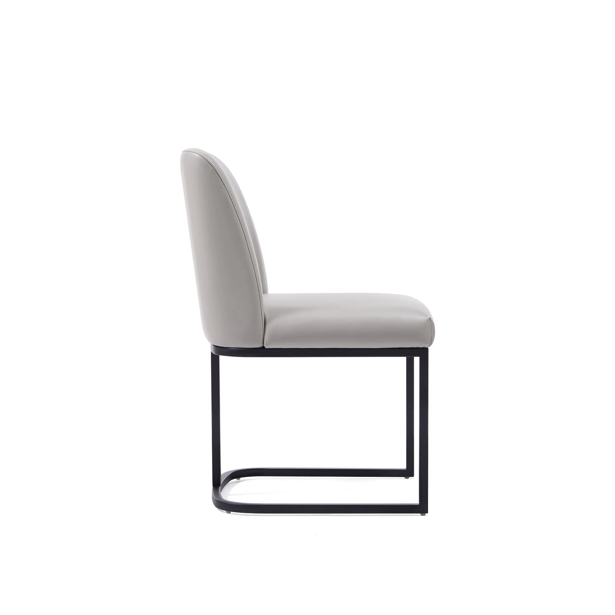Serena Dining Chair in Light Grey (set of 2) - Image 5