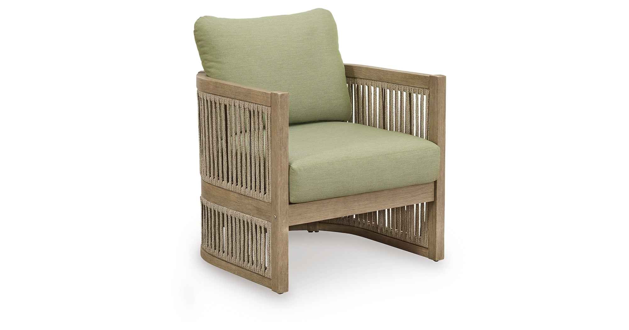 Serena Shores Beige/Green Outdoor Sofa and 2 Chairs - Image 18