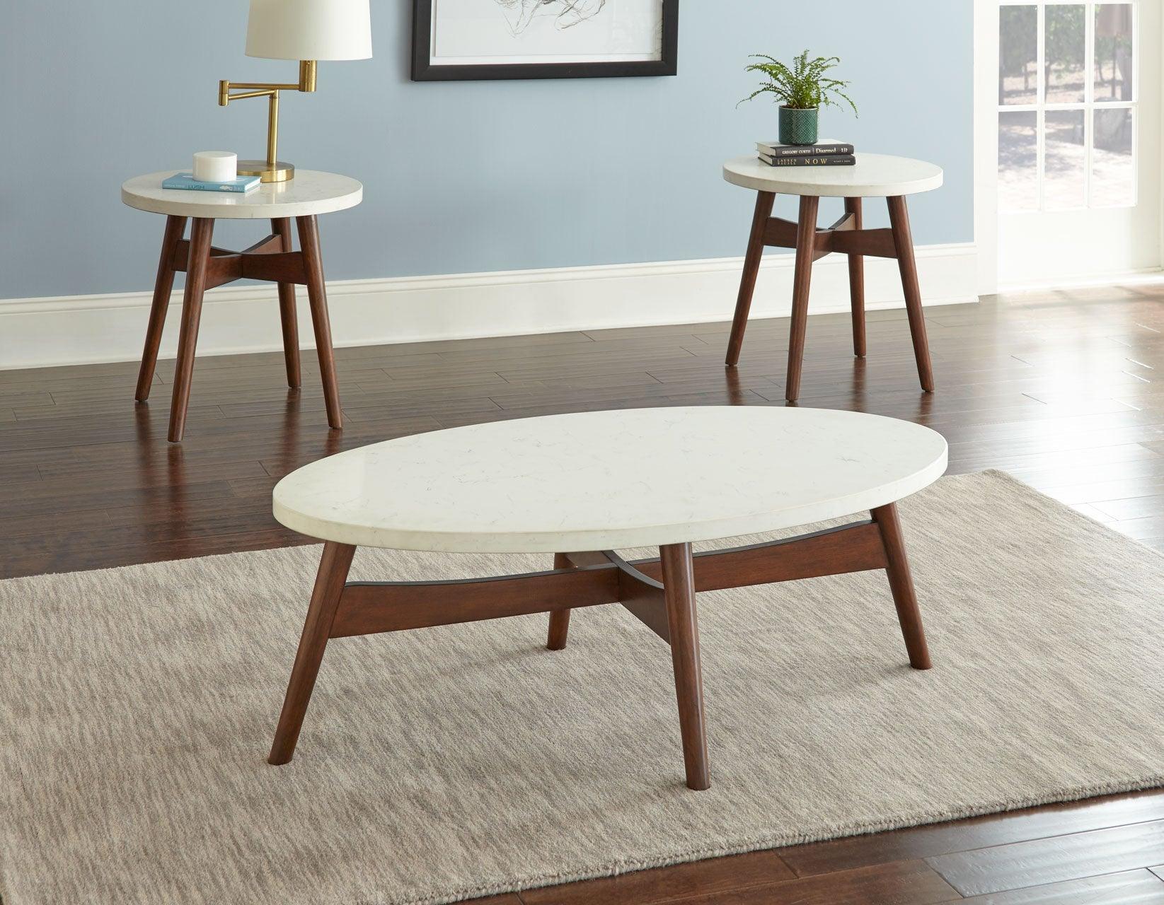 Serena Silverstone Round End Table - Image 2
