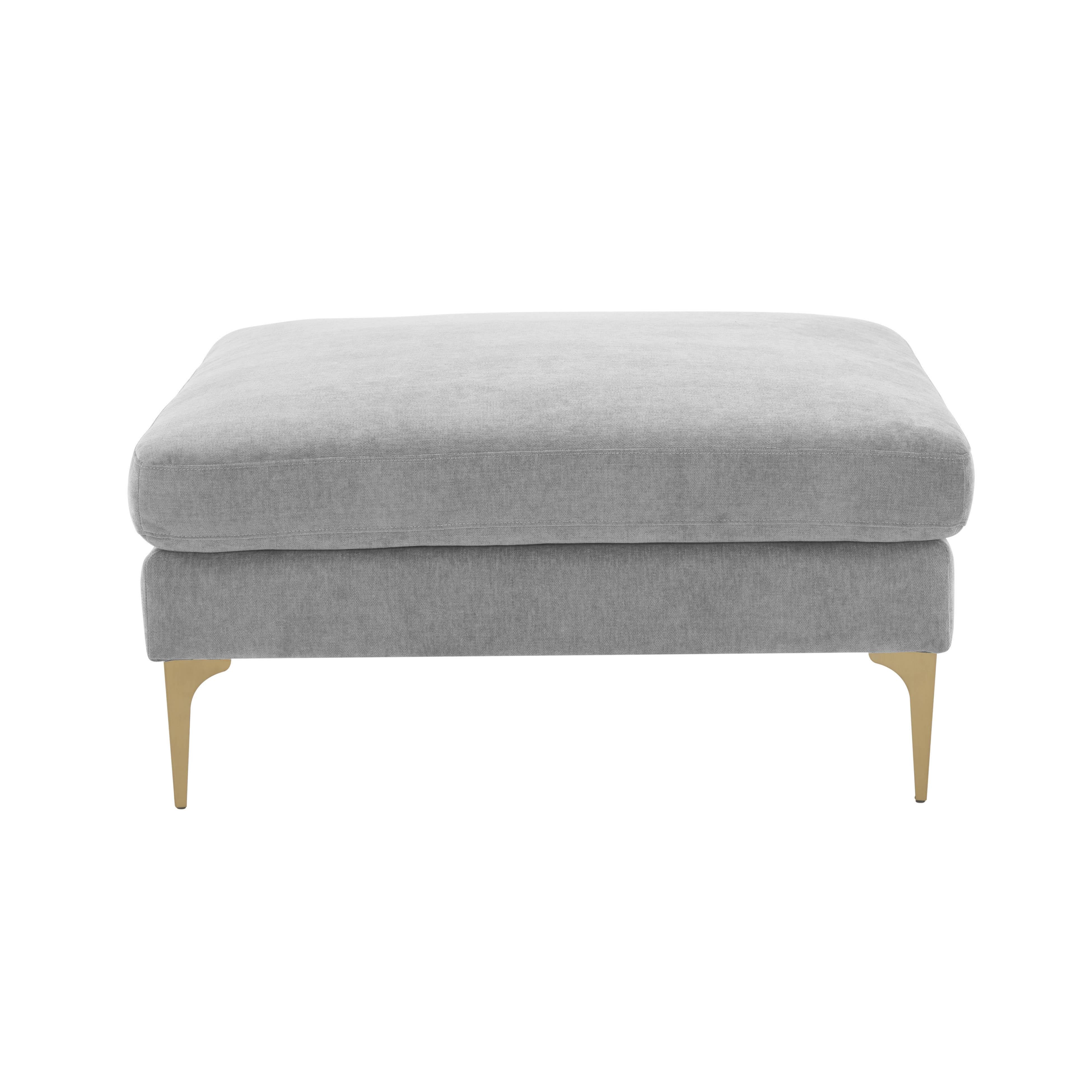 Serena Velvet Ottoman - Image 13