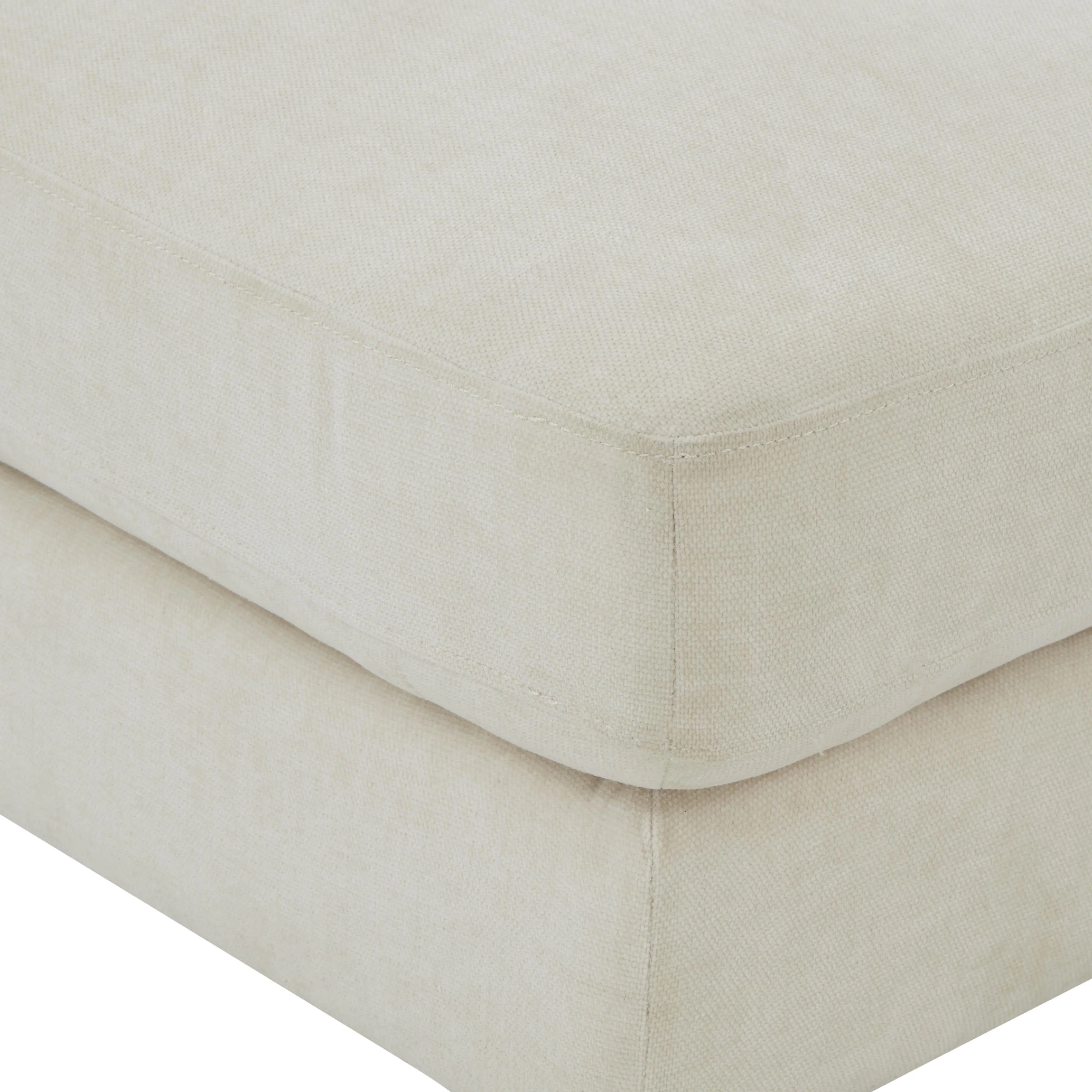 Serena Velvet Ottoman - Image 4