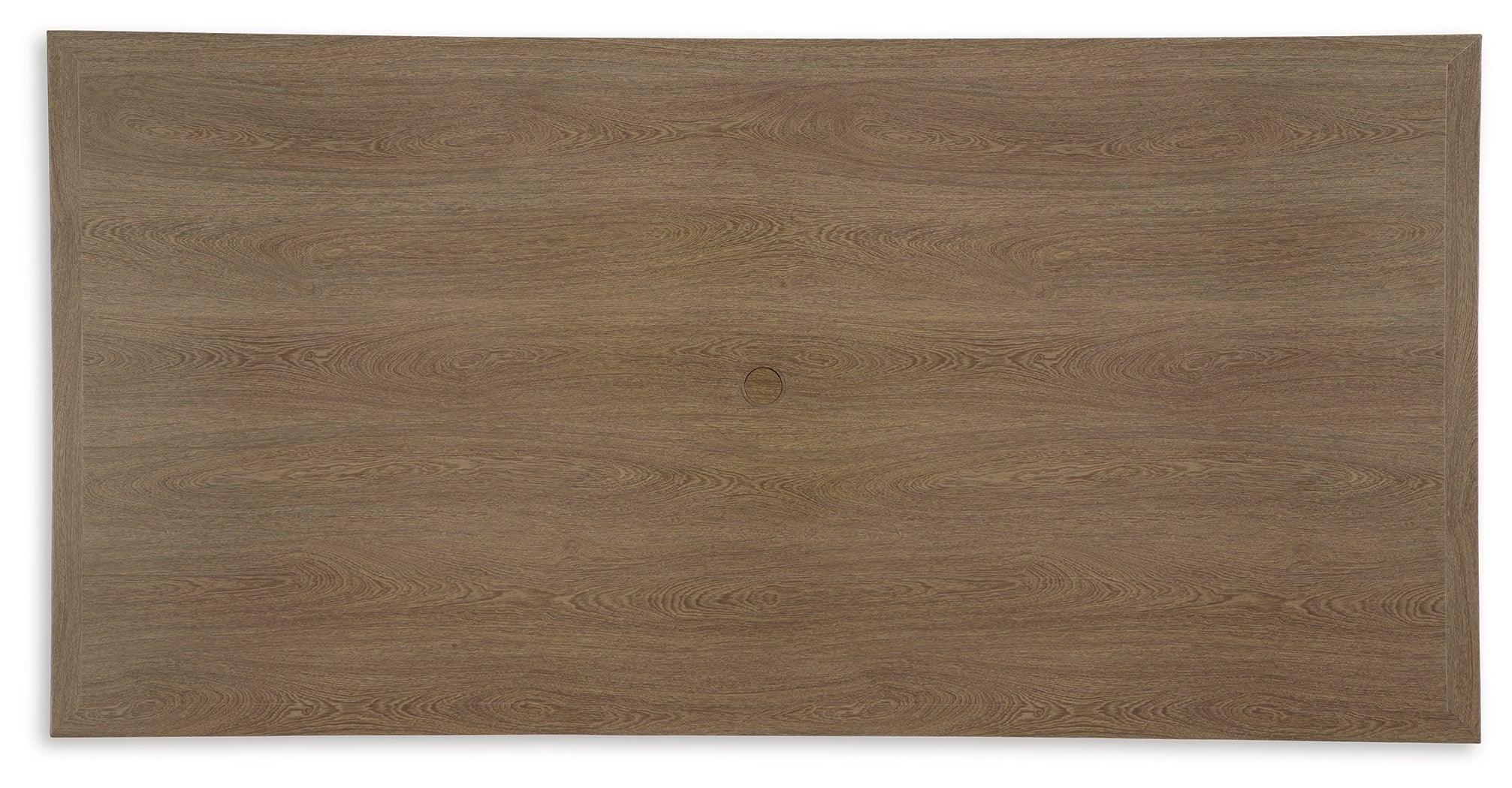 Serene Bay Dark Brown Outdoor Dining Table - Image 5