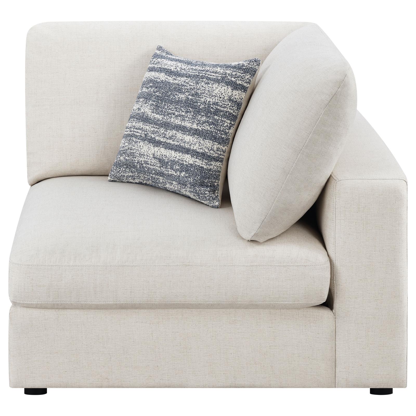 Serene Beige Upholstered Corner - Image 2