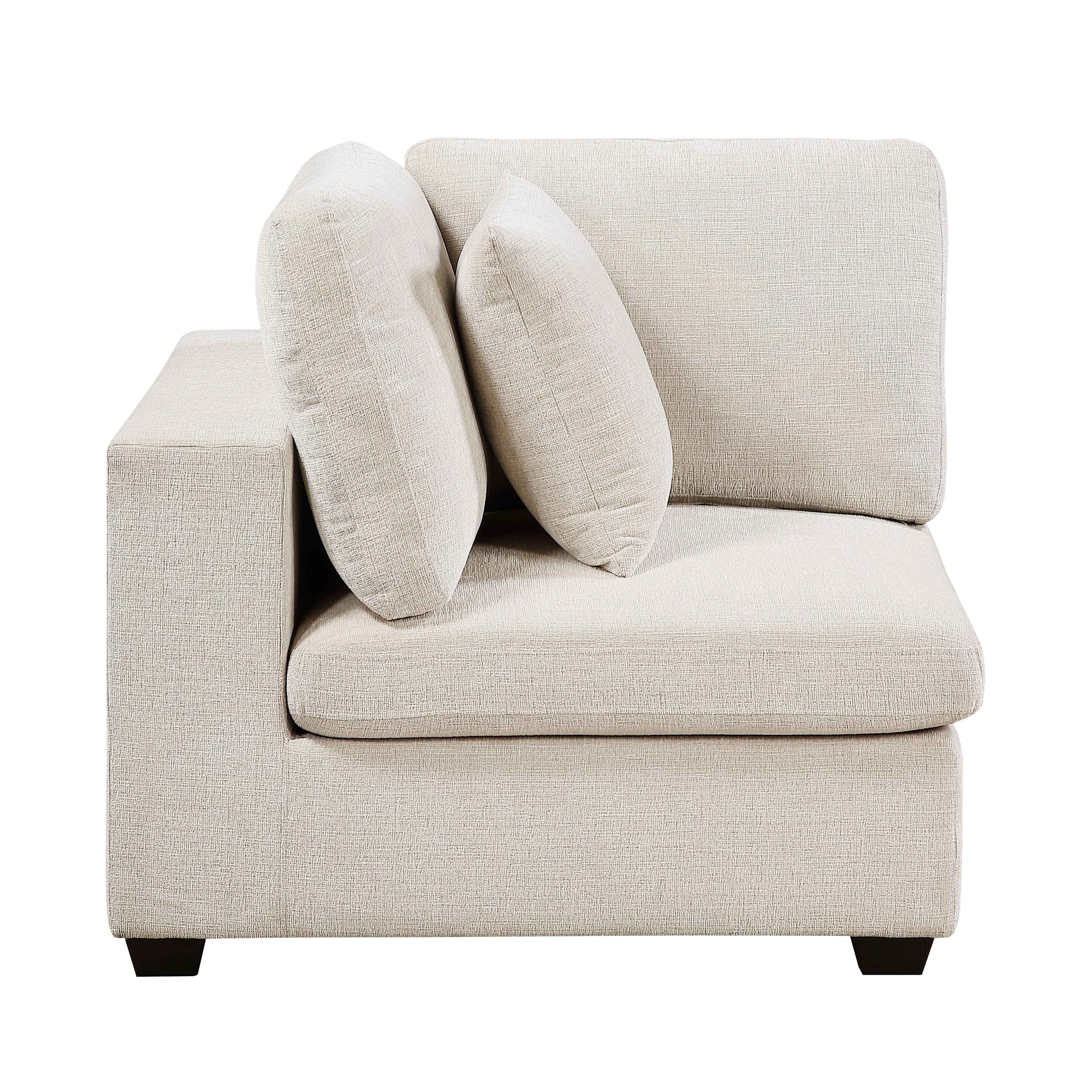 Serenity Beige 5-Piece Modular Sectional - Image 9