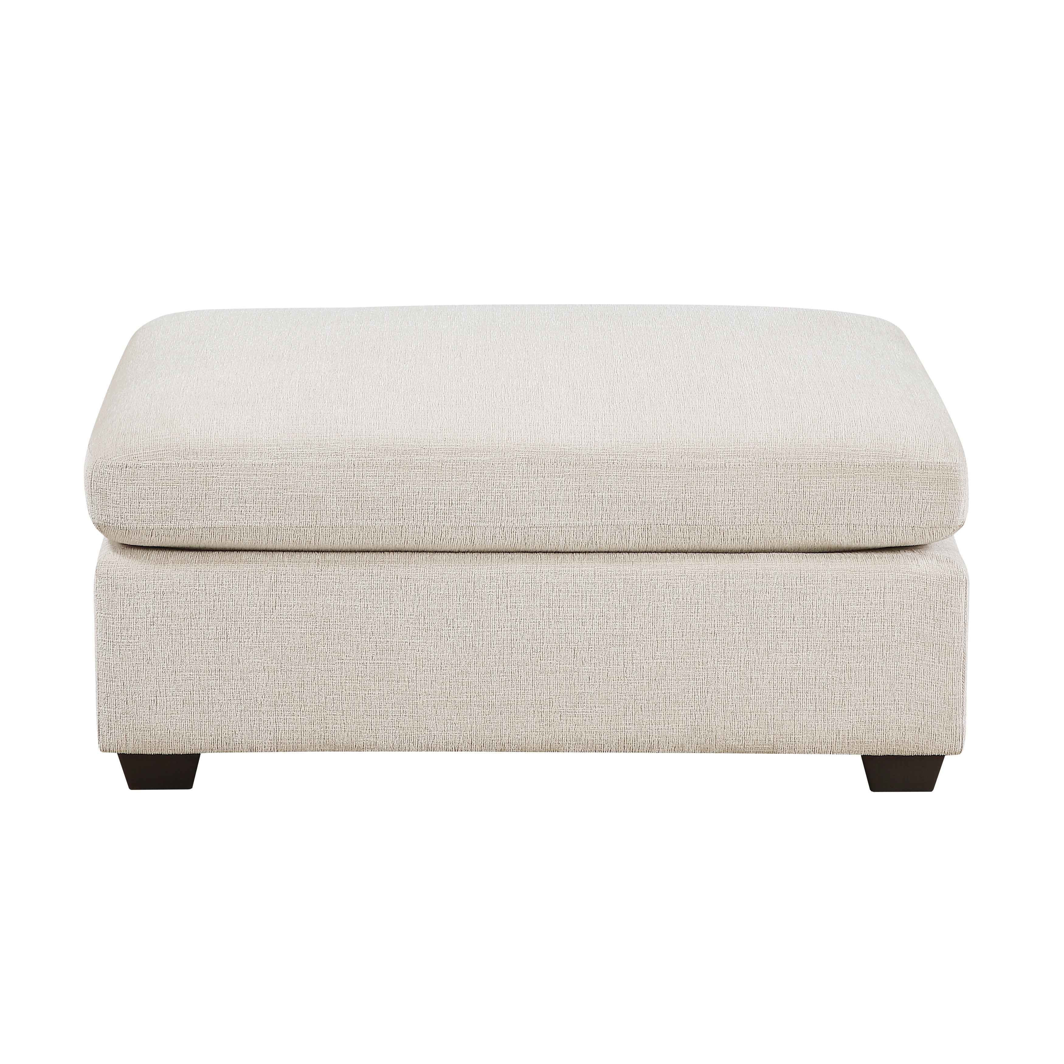 Serenity Beige Ottoman