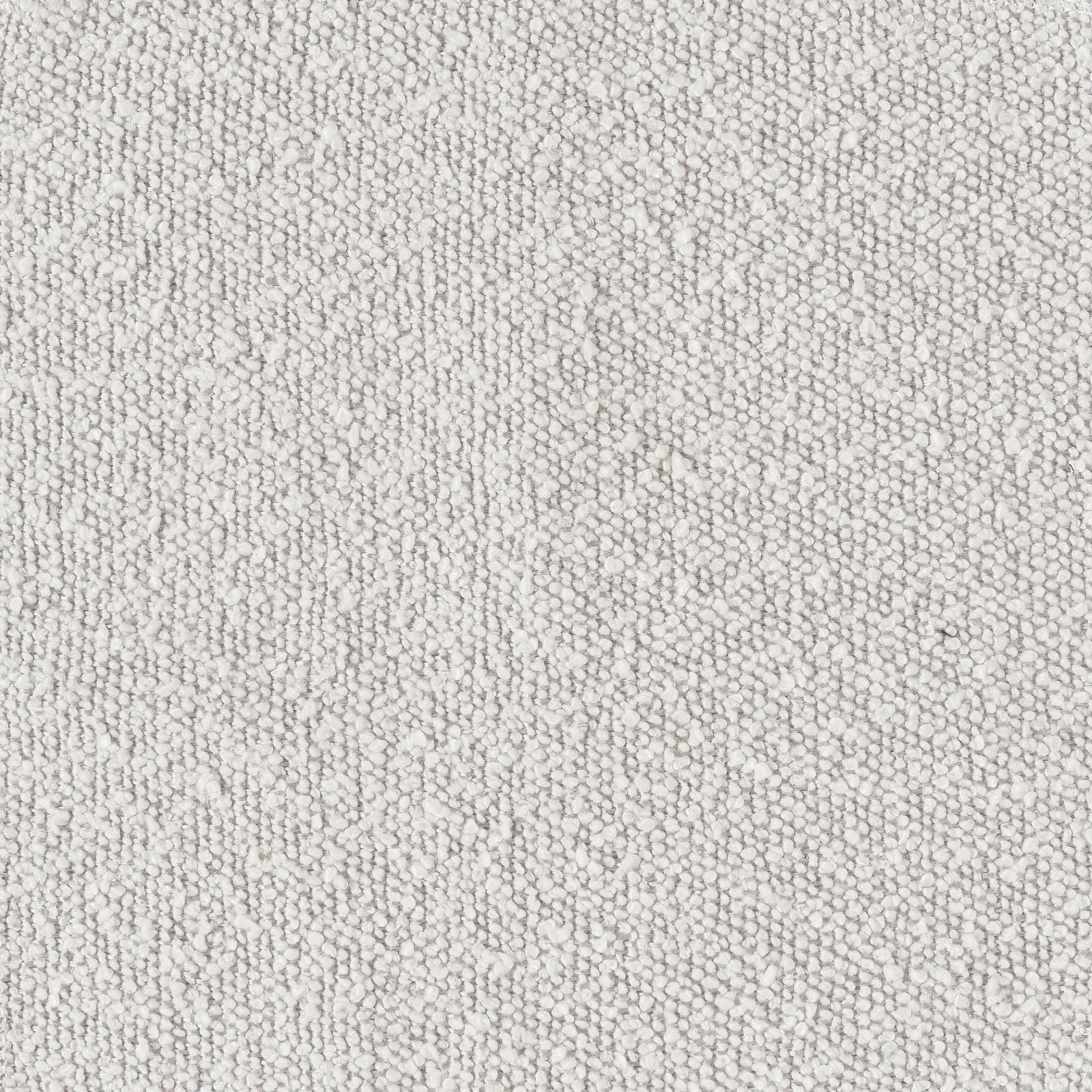 Serreta Ivory Boucle Upholstered Armless Accent Chair with Clear Acrylic Frame - Image 9