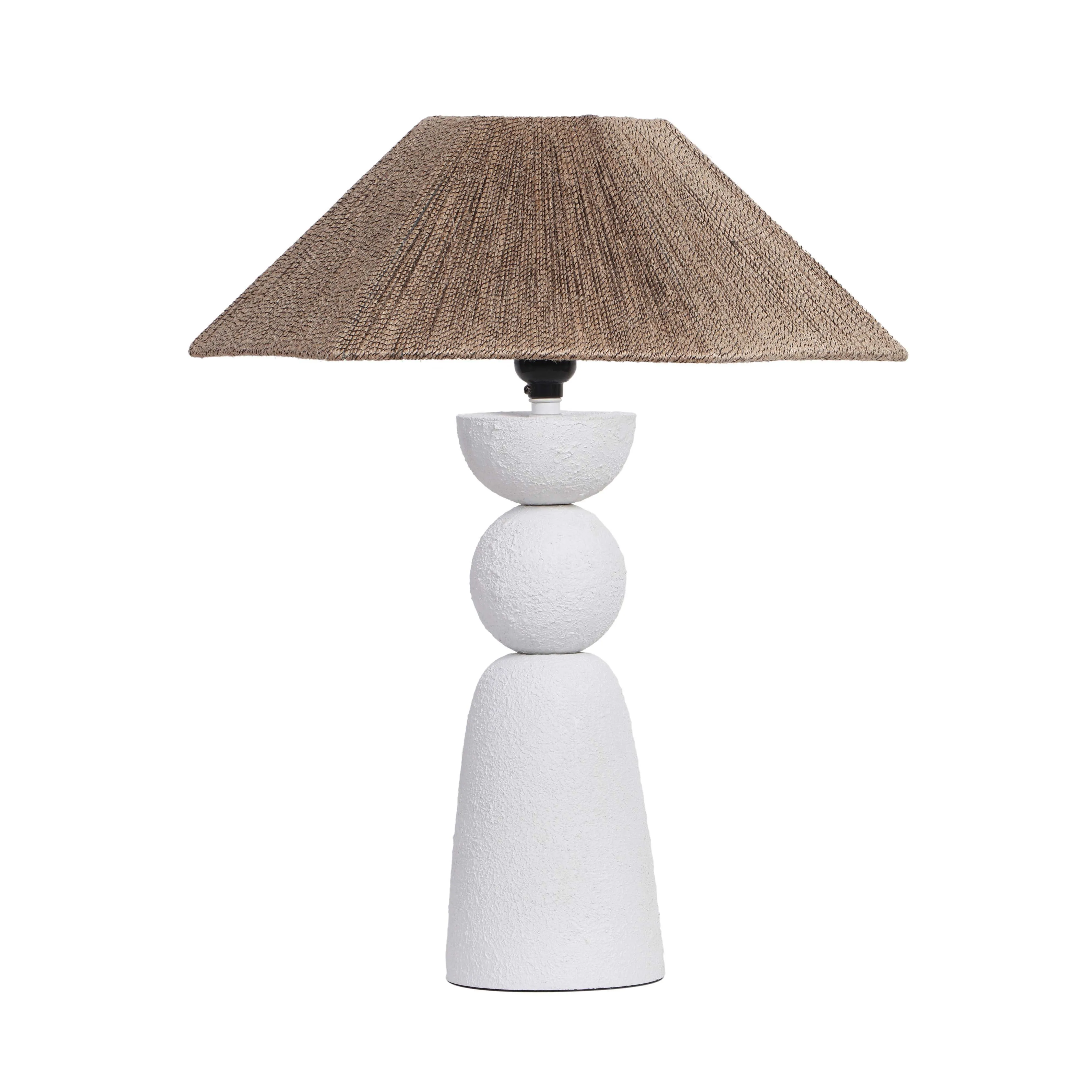Shabby Natural Rope Table Lamp - Image 7