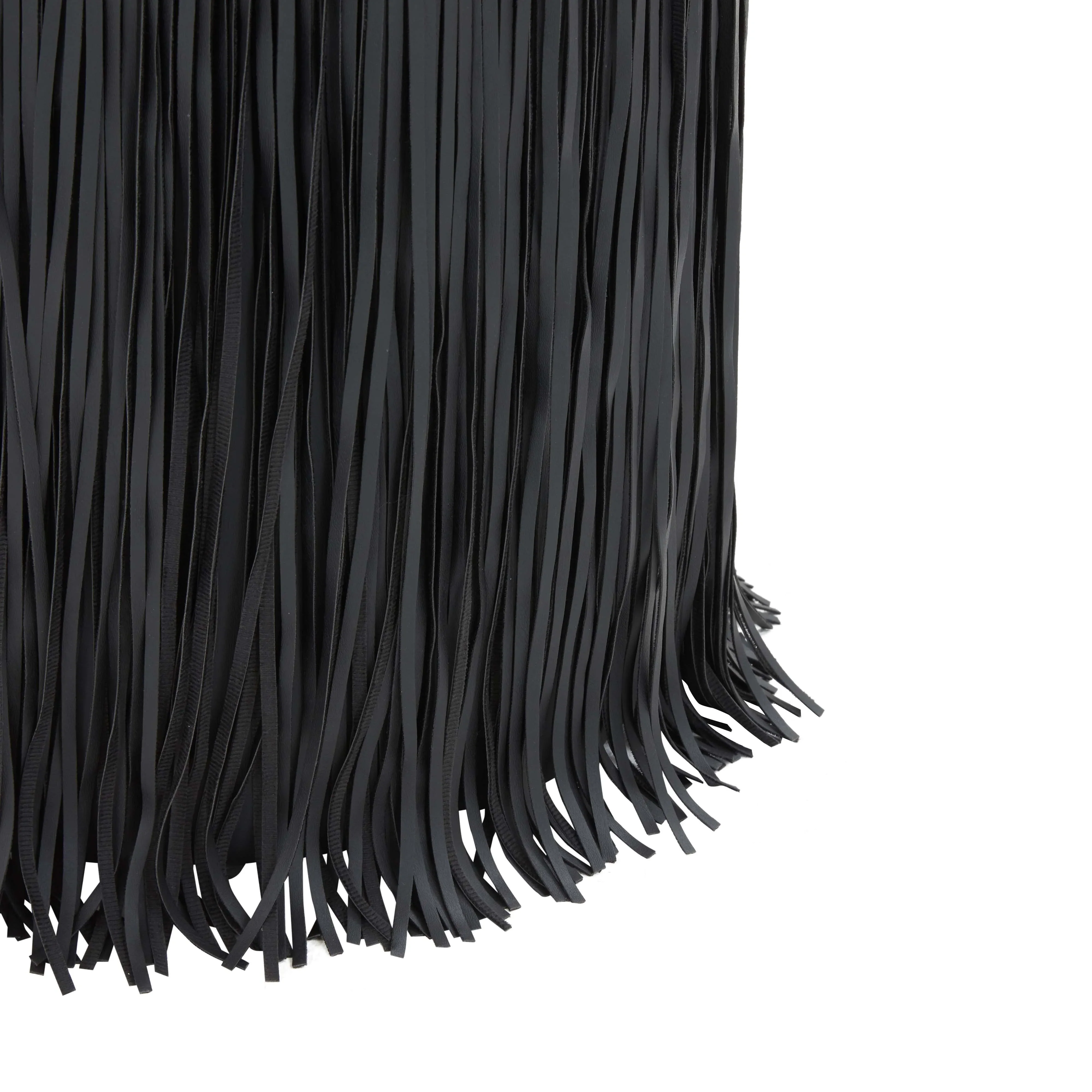 Shag Me Performance Vegan Leather Ottoman - Image 16