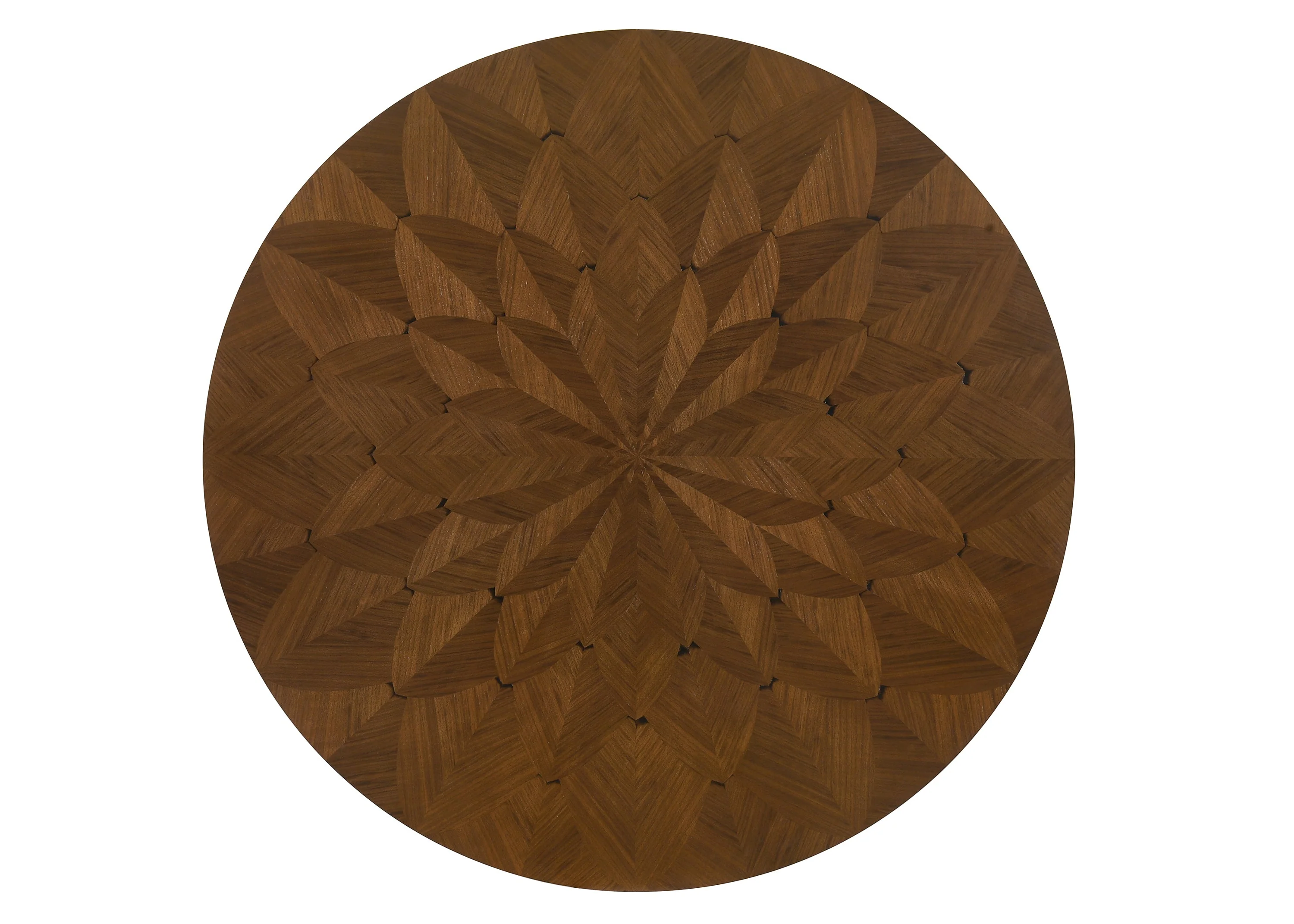 Shari Brown Round Dining Table - Image 2