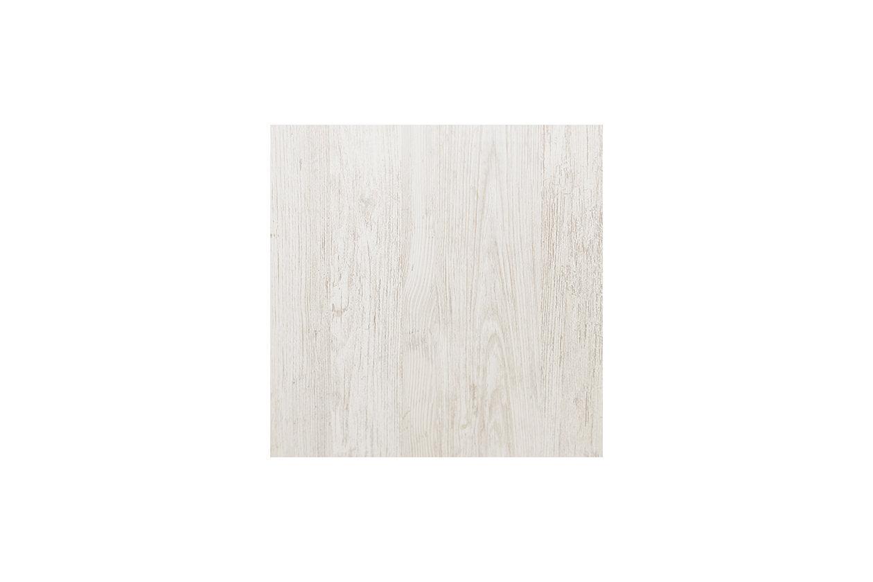 Shawburn Whitewash Queen Platform Bed - Image 14