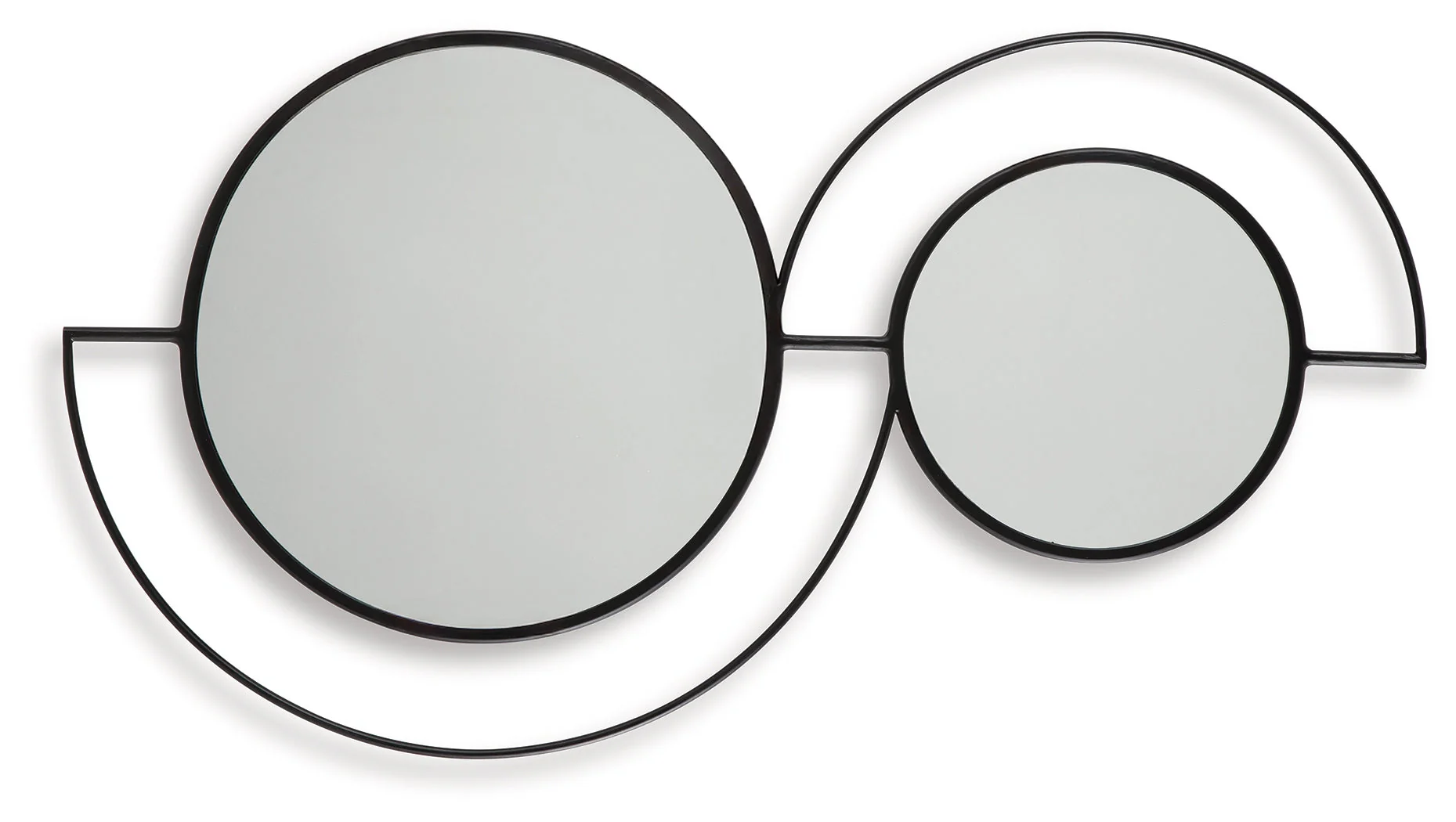 Shayham Black Accent Mirror - Image 4
