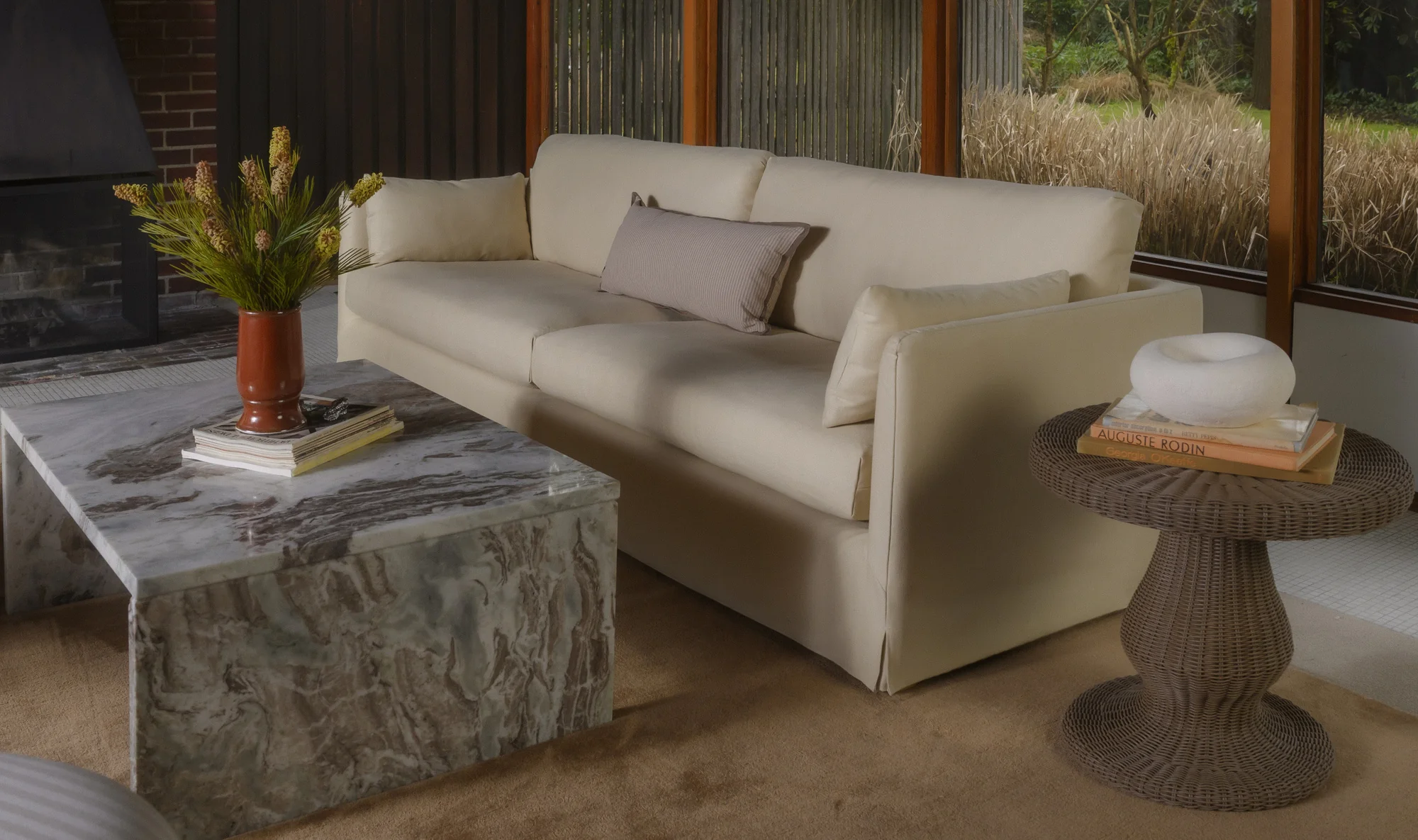 Shea Sofa Wheat - Image 3