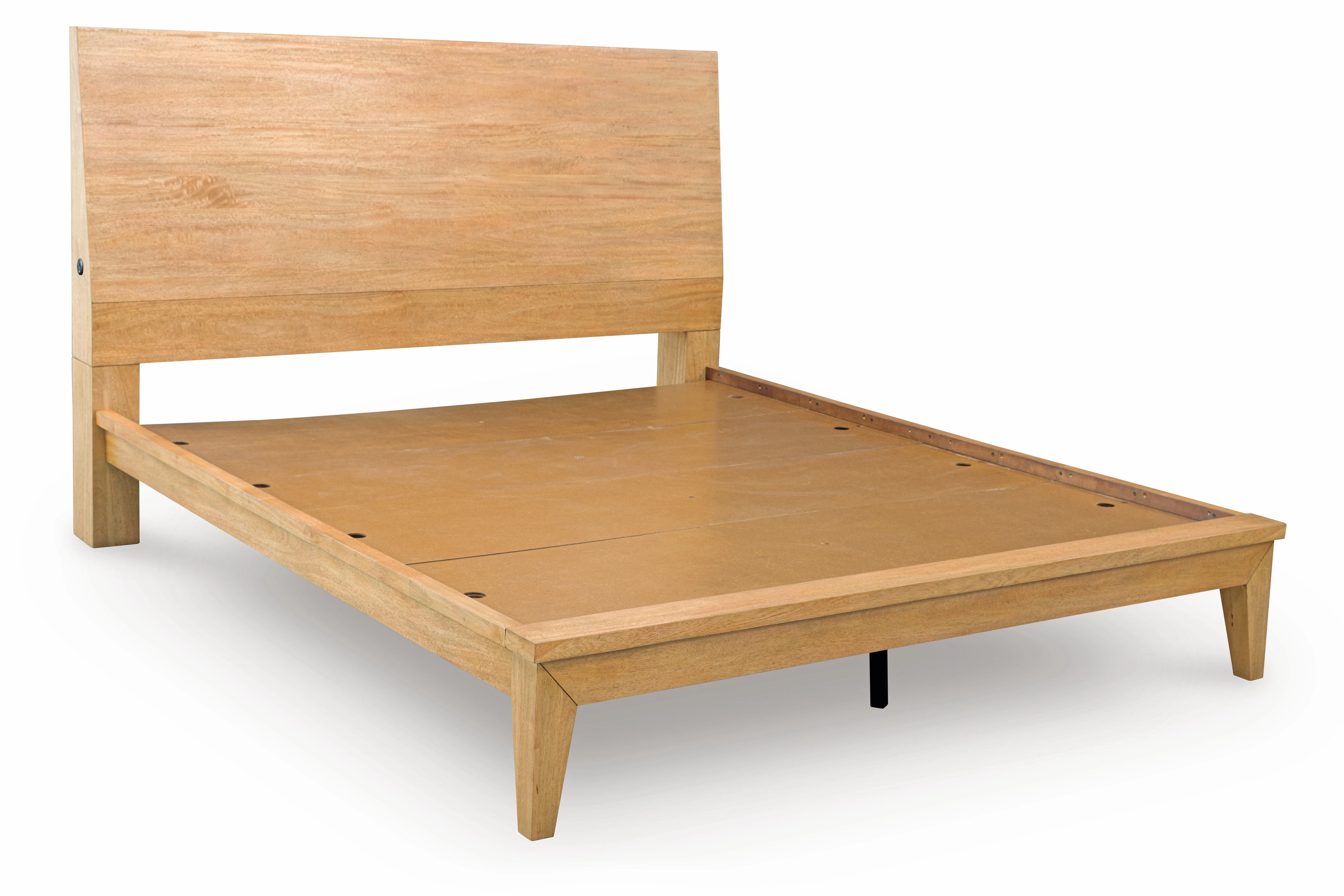 Sherbana Light Brown King  Platform Bed - Image 10