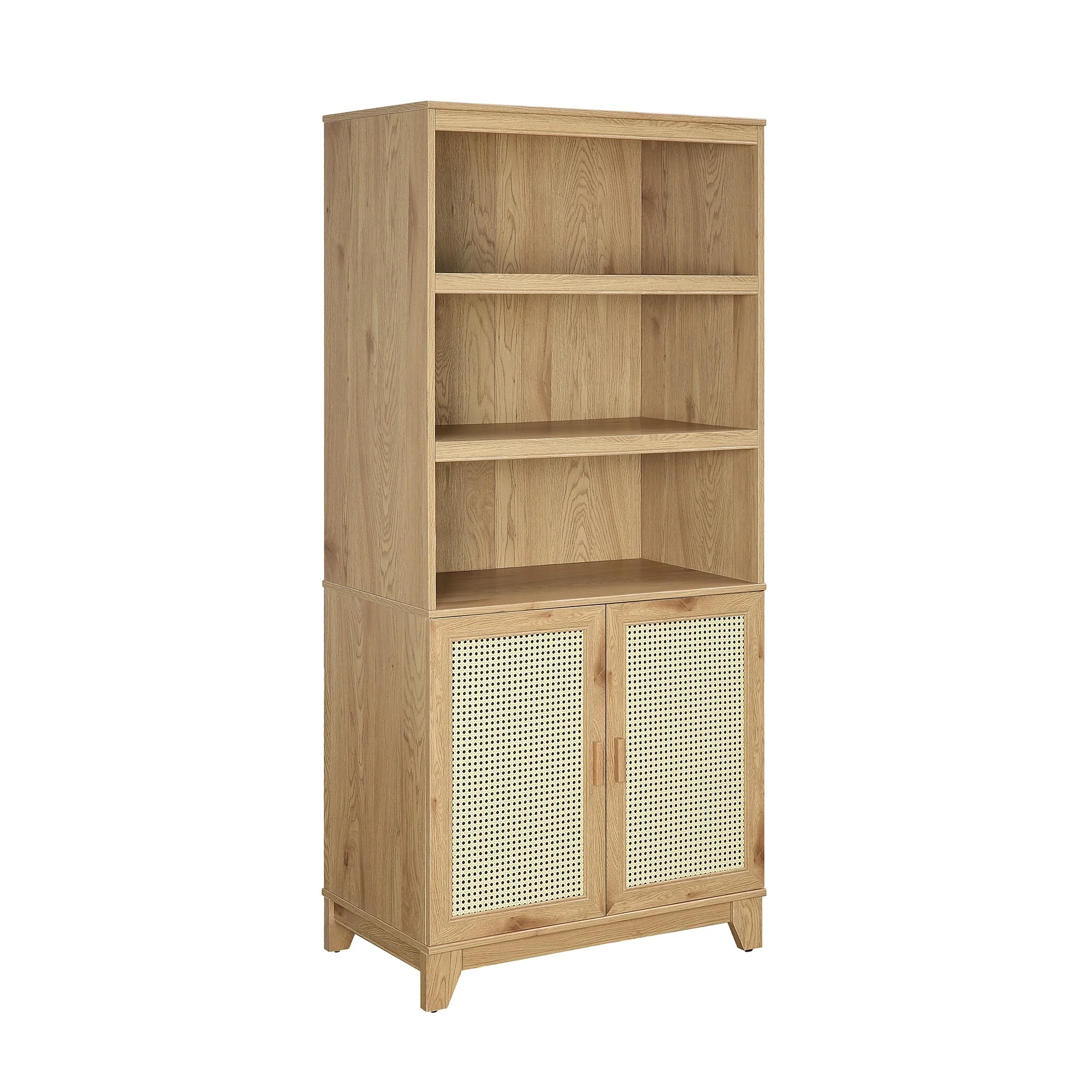 Sheridan Bookcase Cabinet in Nature (set of 2) - Image 10