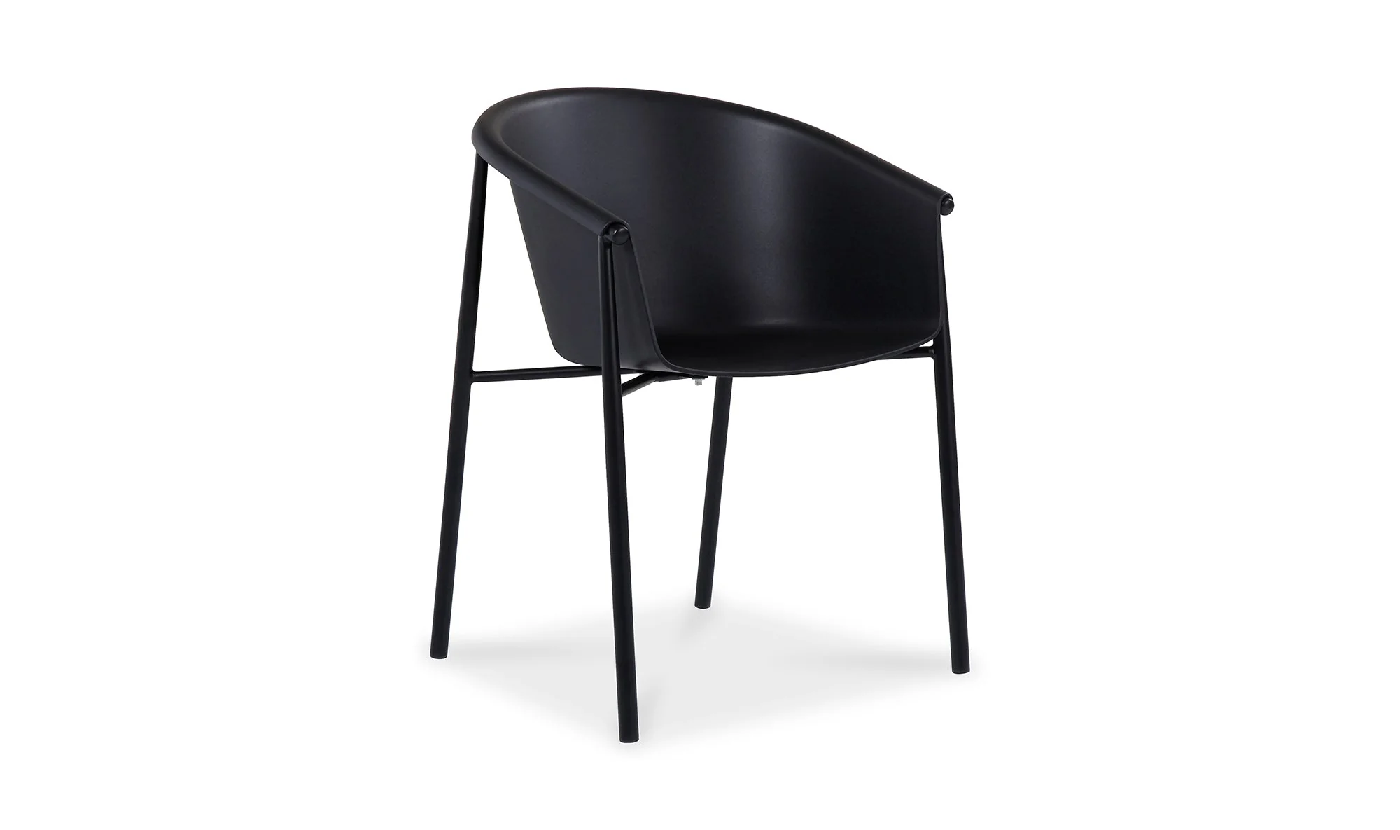 Shindig Outdoor Dining Chair Black - Image 2