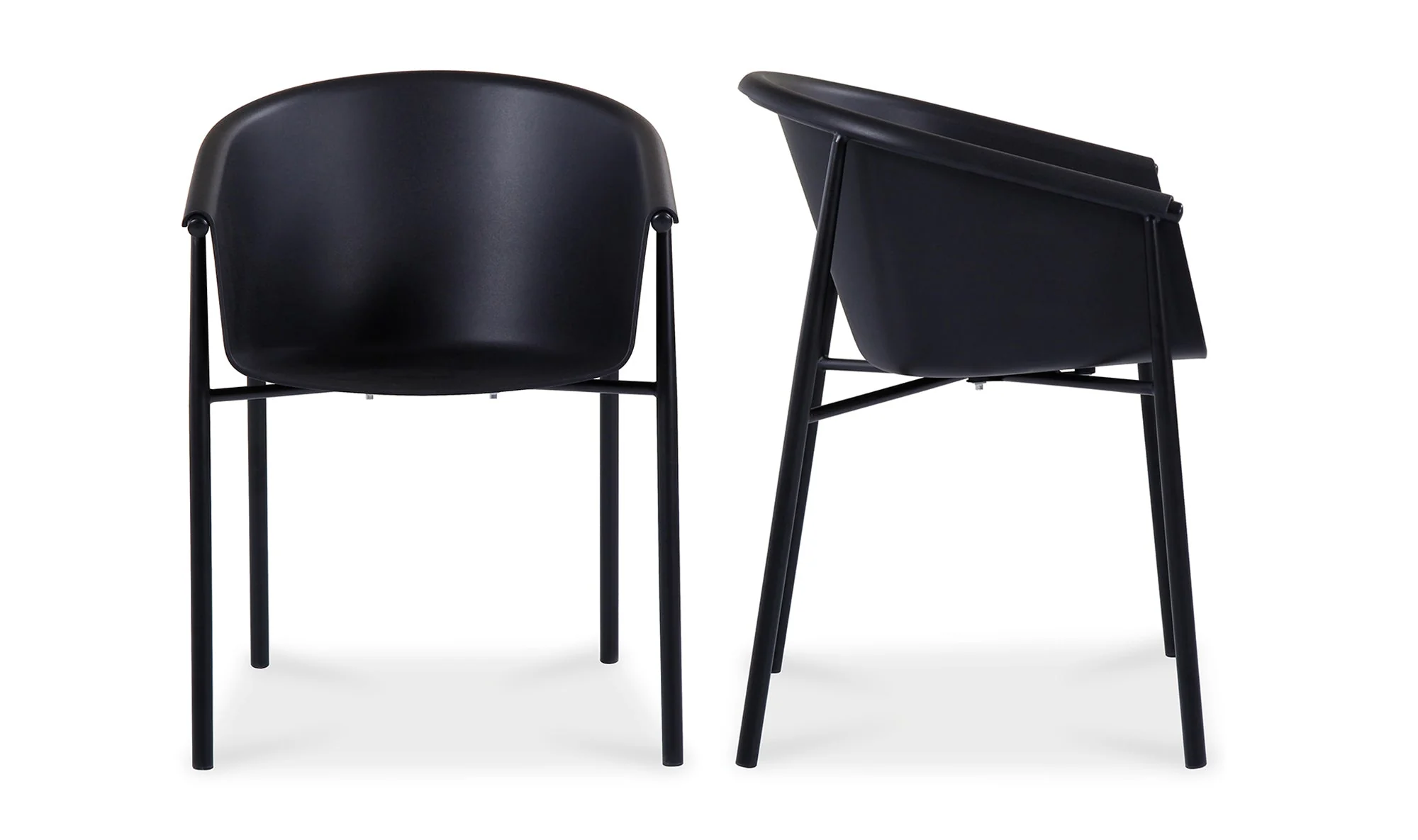 Shindig Outdoor Dining Chair Black - Image 5