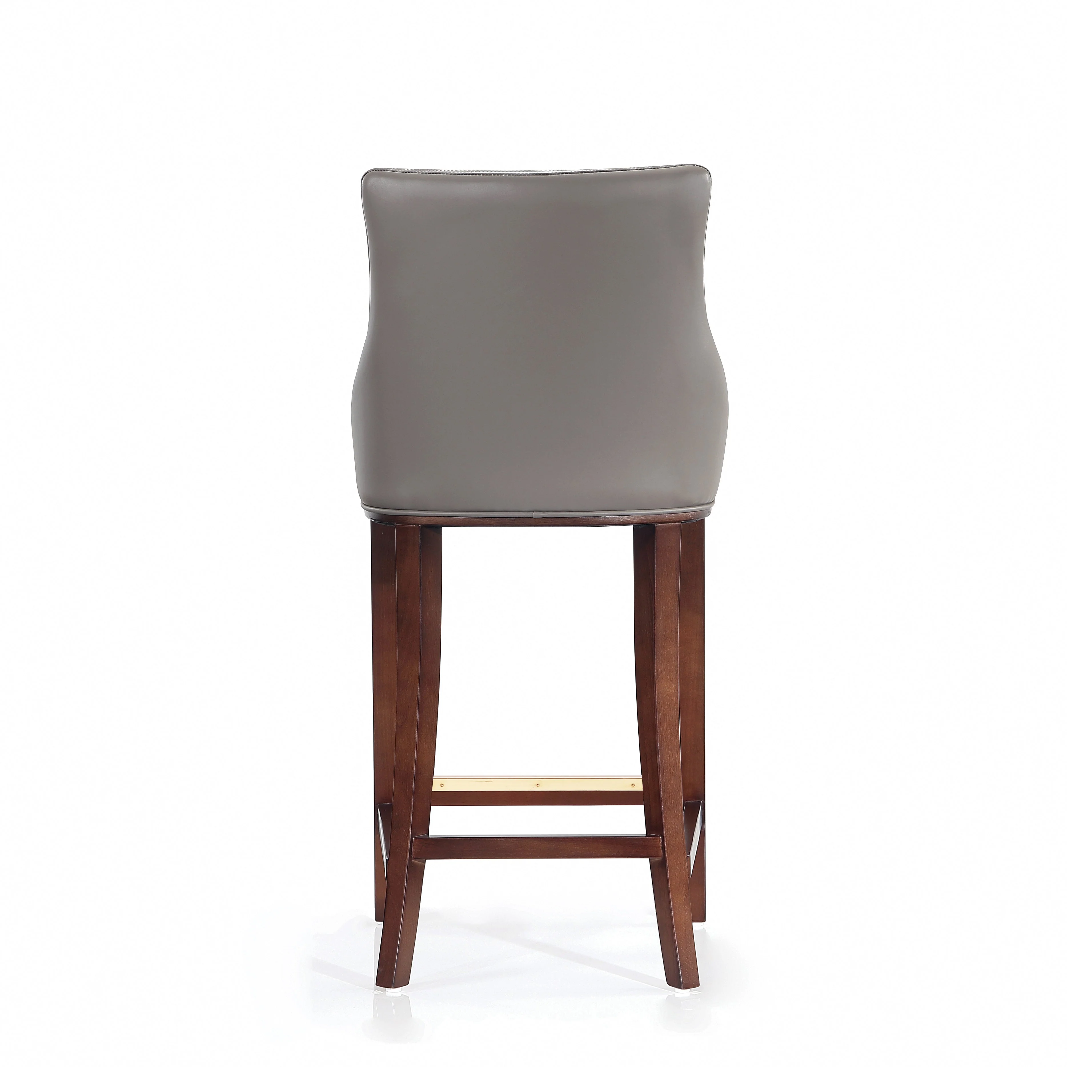 Shubert Barstool in Dark Taupe (set of 3) - Image 6