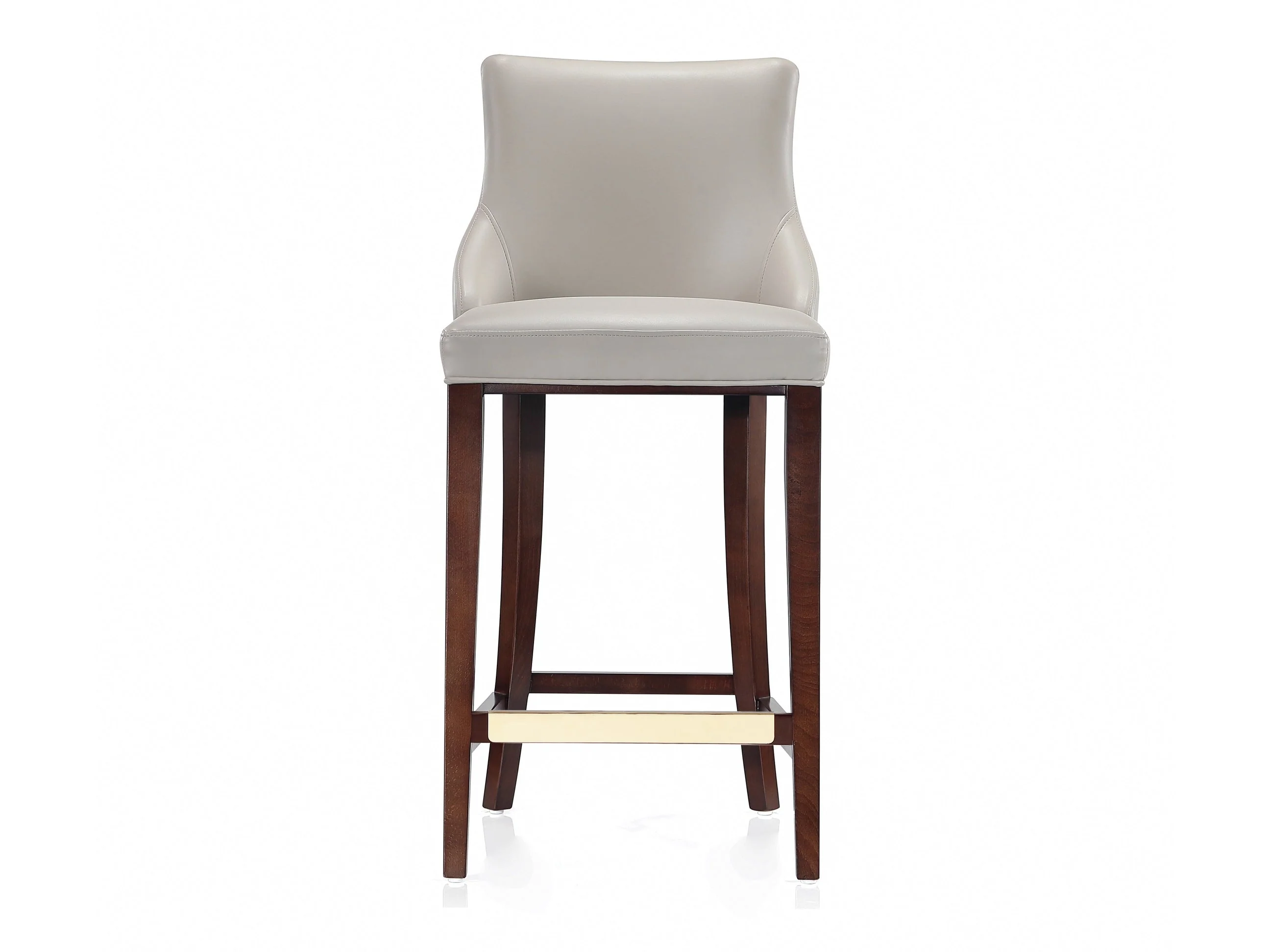 Shubert Barstool in Light Grey