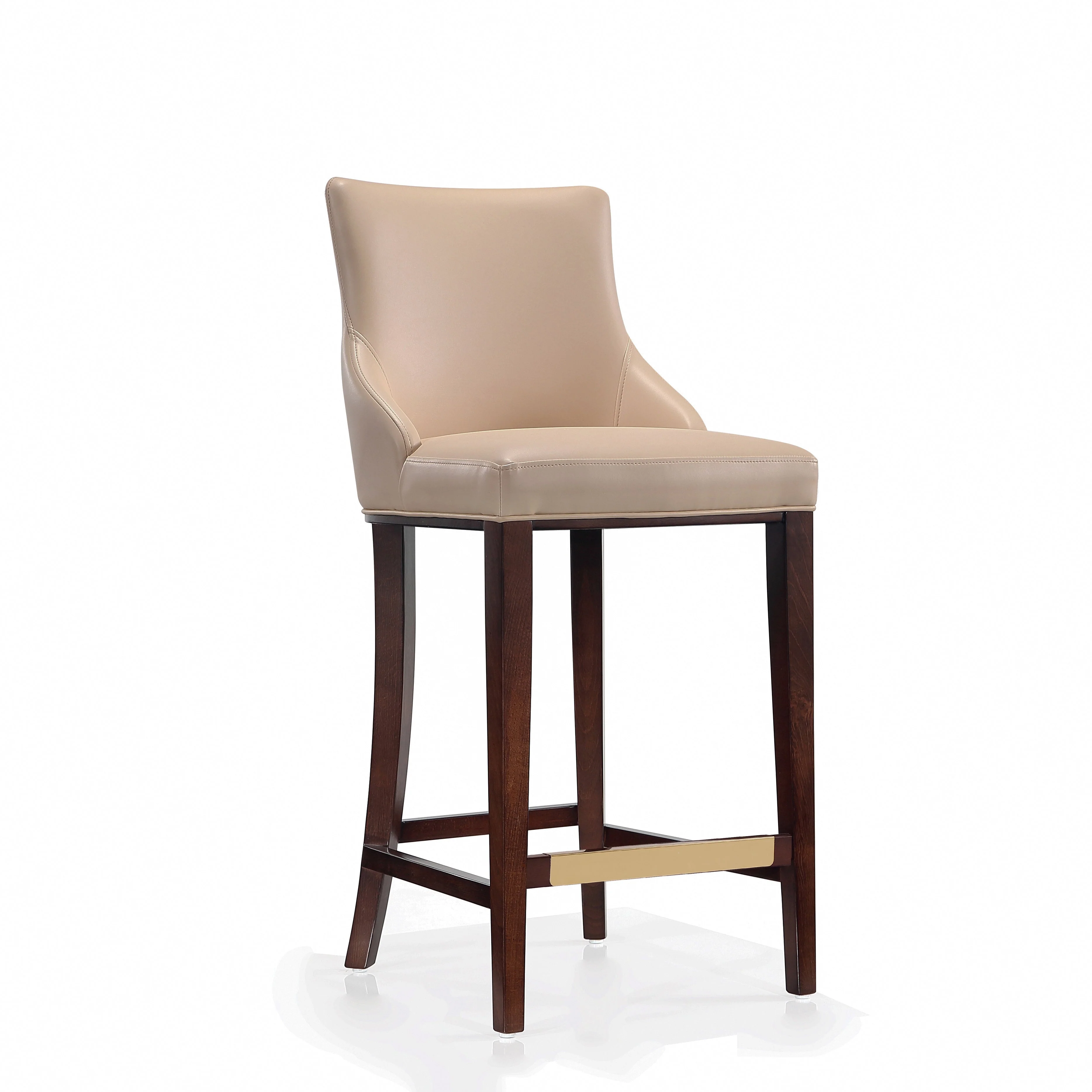 Shubert Barstool in Tan (set of 2) - Image 5