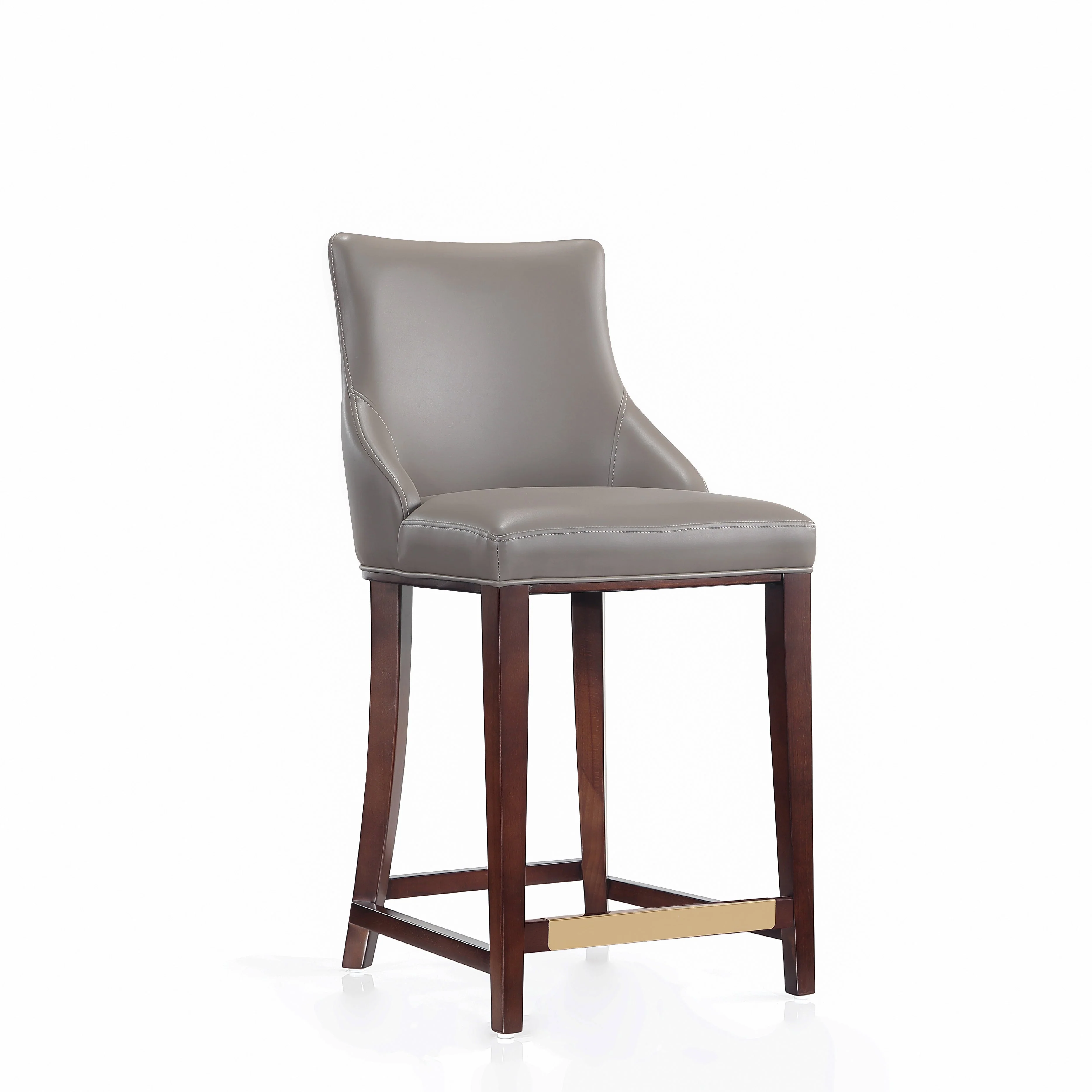 Shubert Counter Stool in Dark Taupe (set of 3) - Image 5