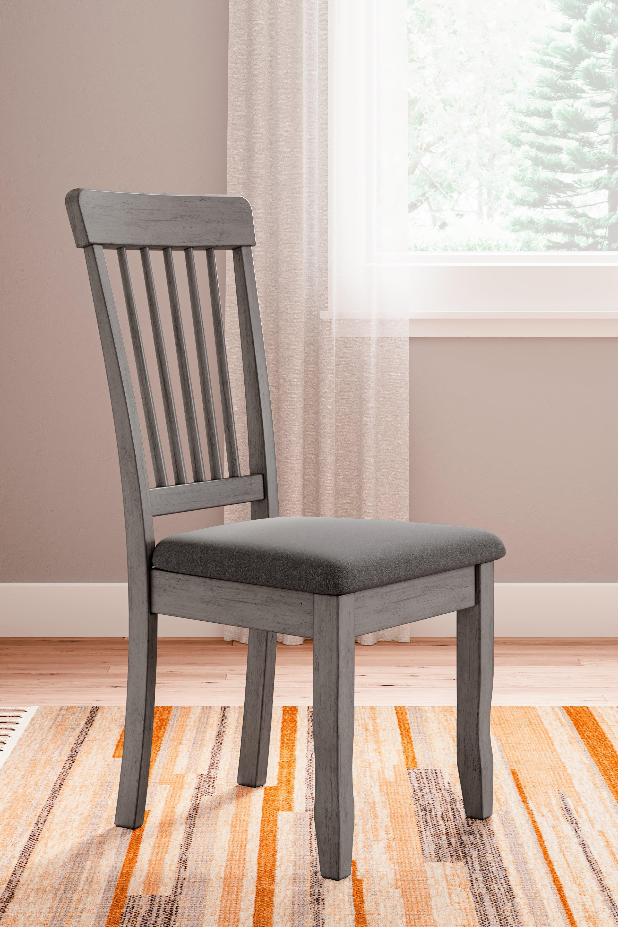 Shullden Gray Dining Table and 2 Chairs - Image 12