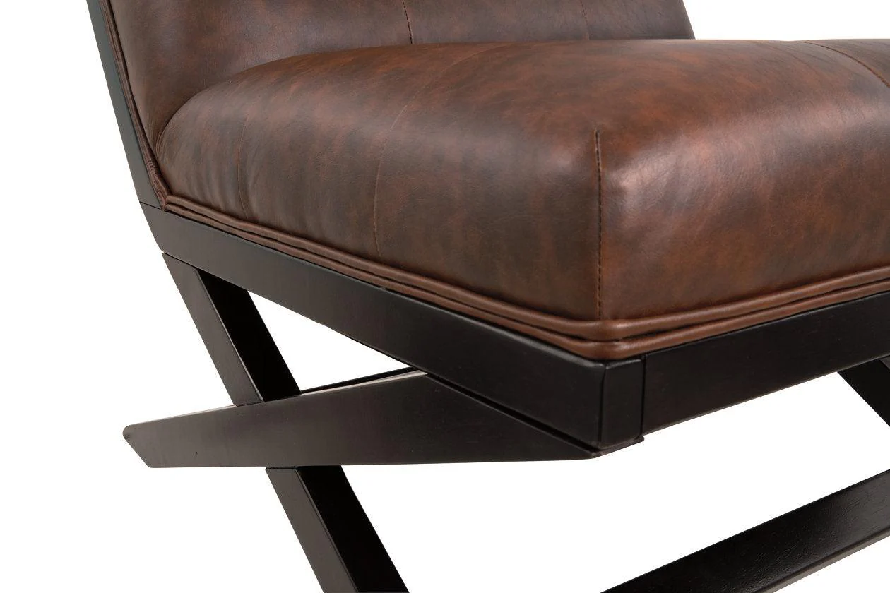 Sidewinder Brown Accent Chair - Image 9