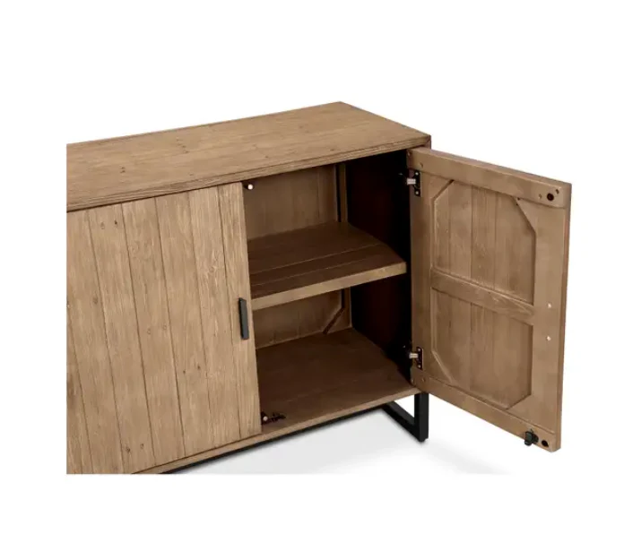Sierra 2 Door Cabinet Natural - Image 5