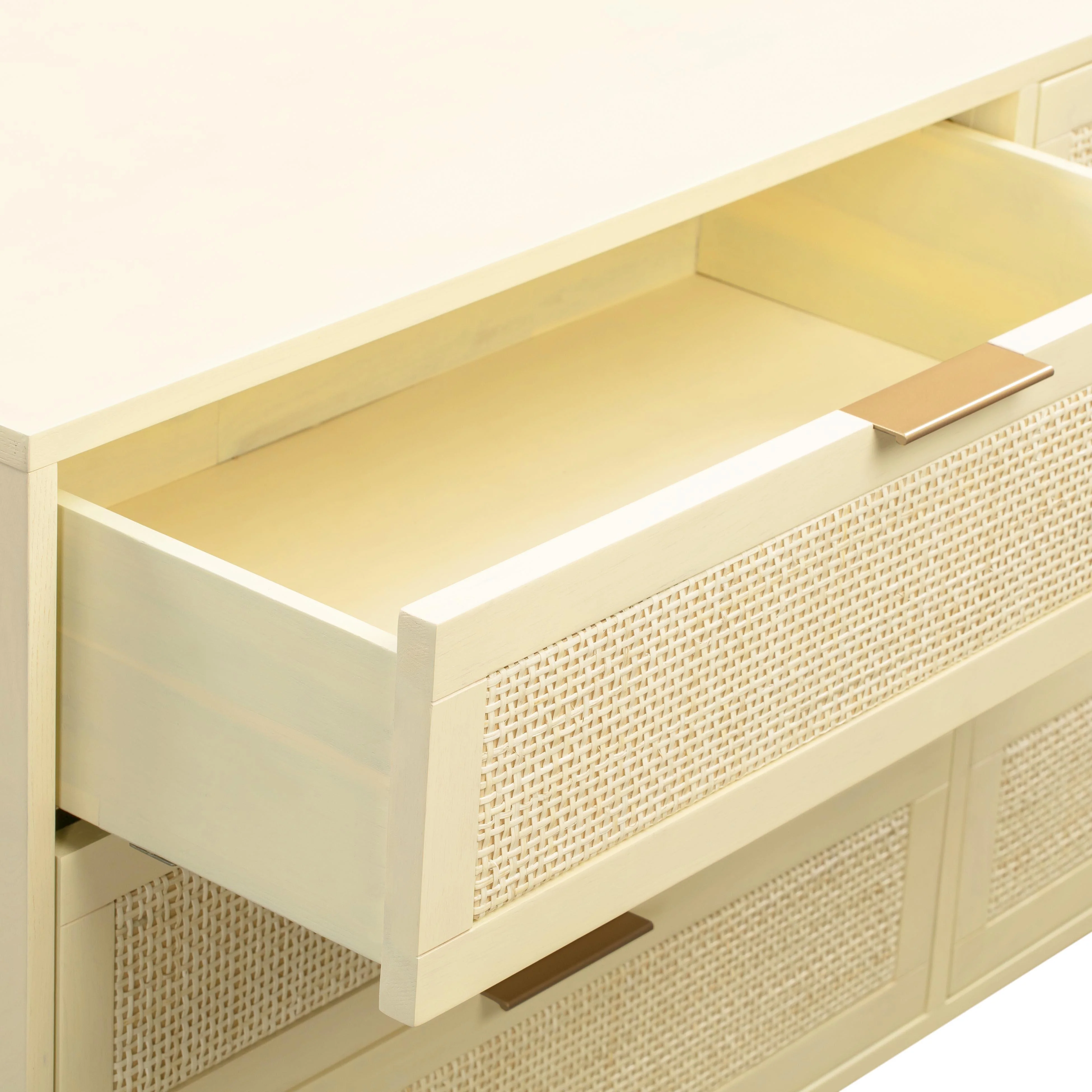 Sierra Cane 6 Drawer Dresser - Image 14
