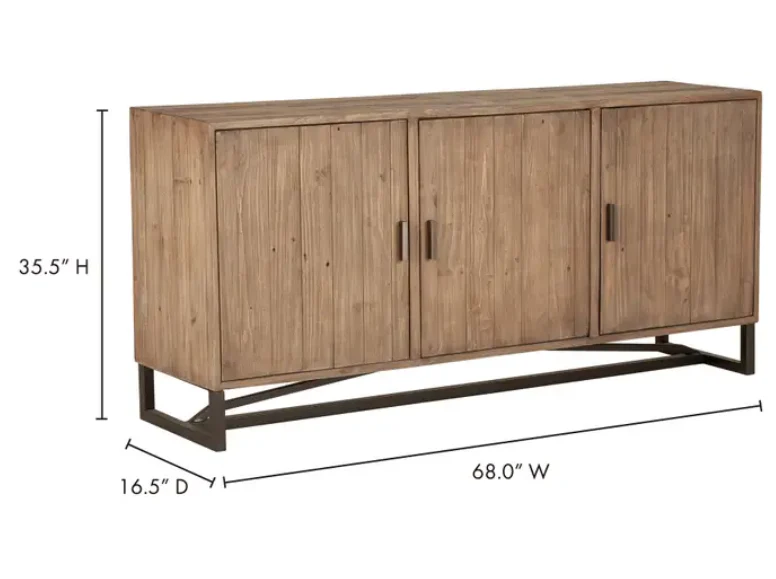 Sierra Sideboard Natural - Image 10