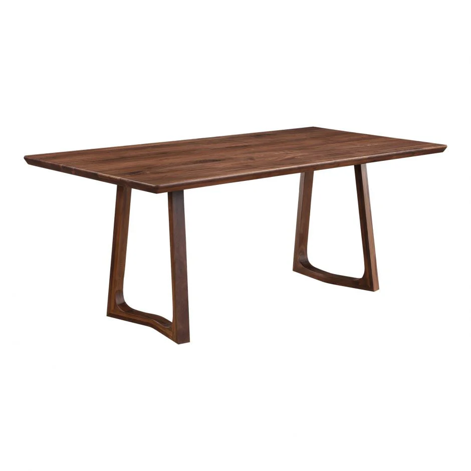 Silas Dining Table Walnut Brown - Image 3