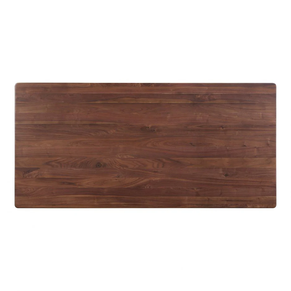 Silas Dining Table Walnut Brown - Image 4