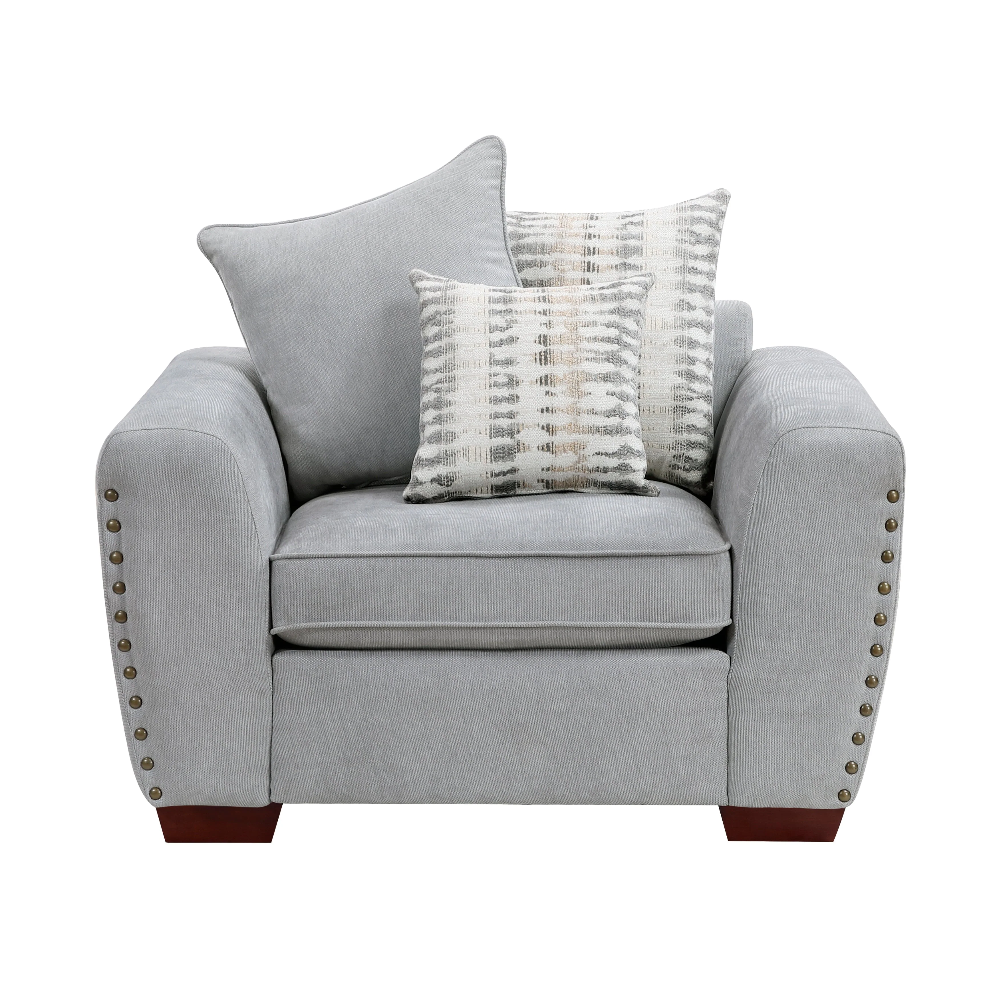 Silverthorne Gray Chair - Image 12