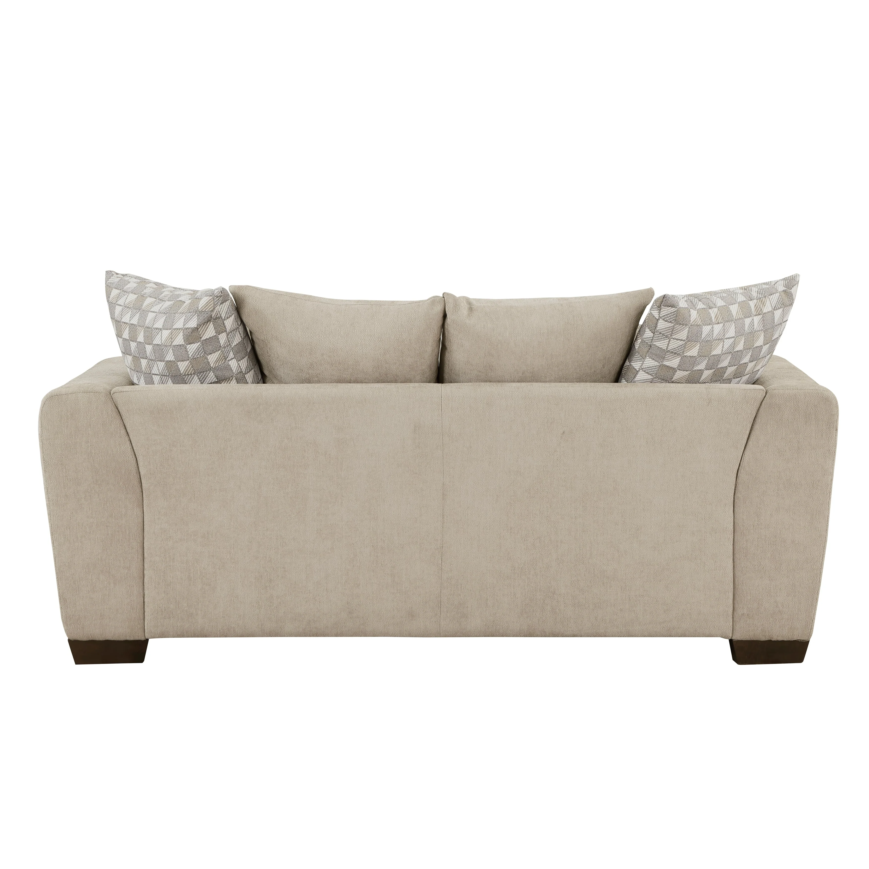 Silverthorne Light Brown Loveseat - Image 5