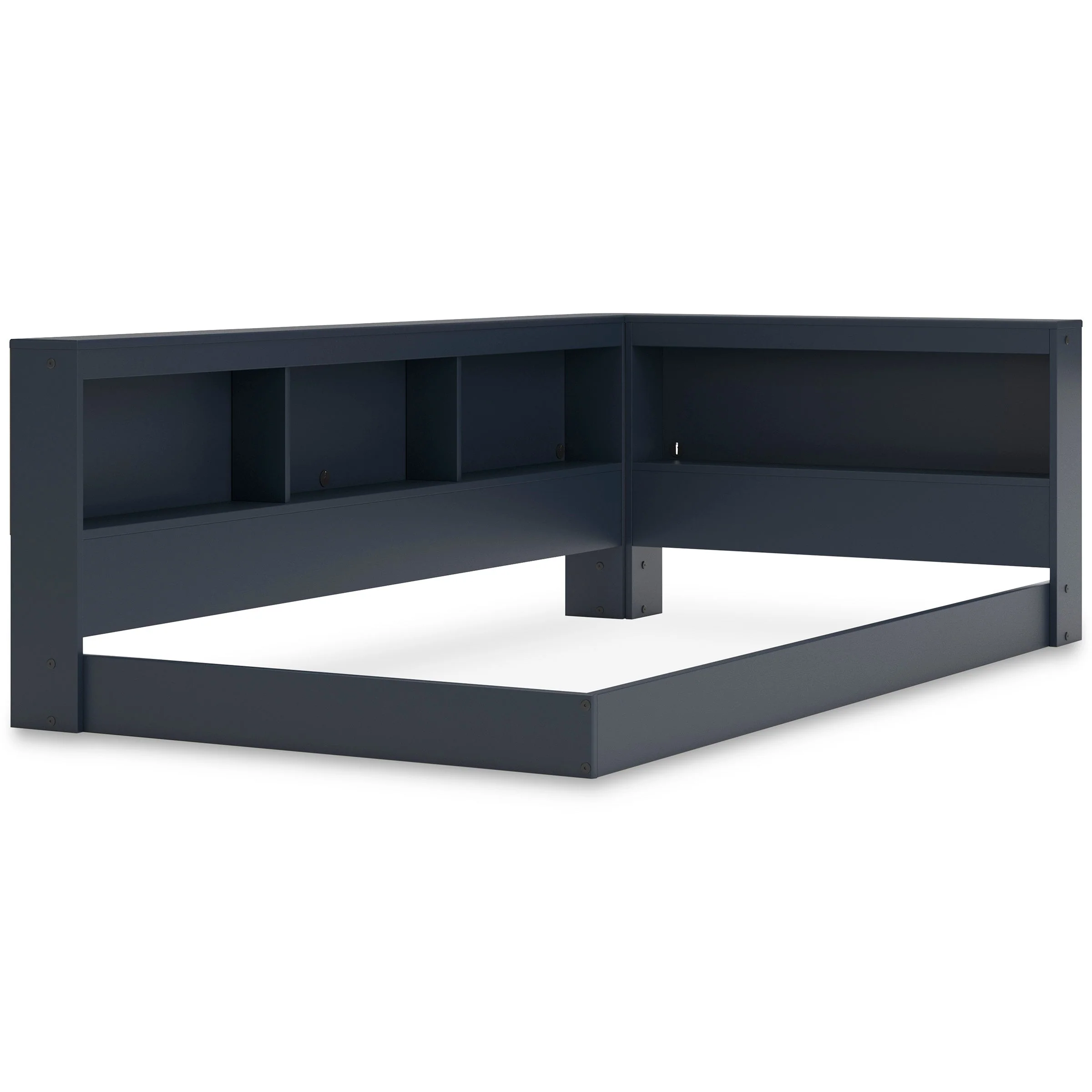 Simmenfort Navy Blue Youth Bookcase Storage Bedroom Set - Image 5