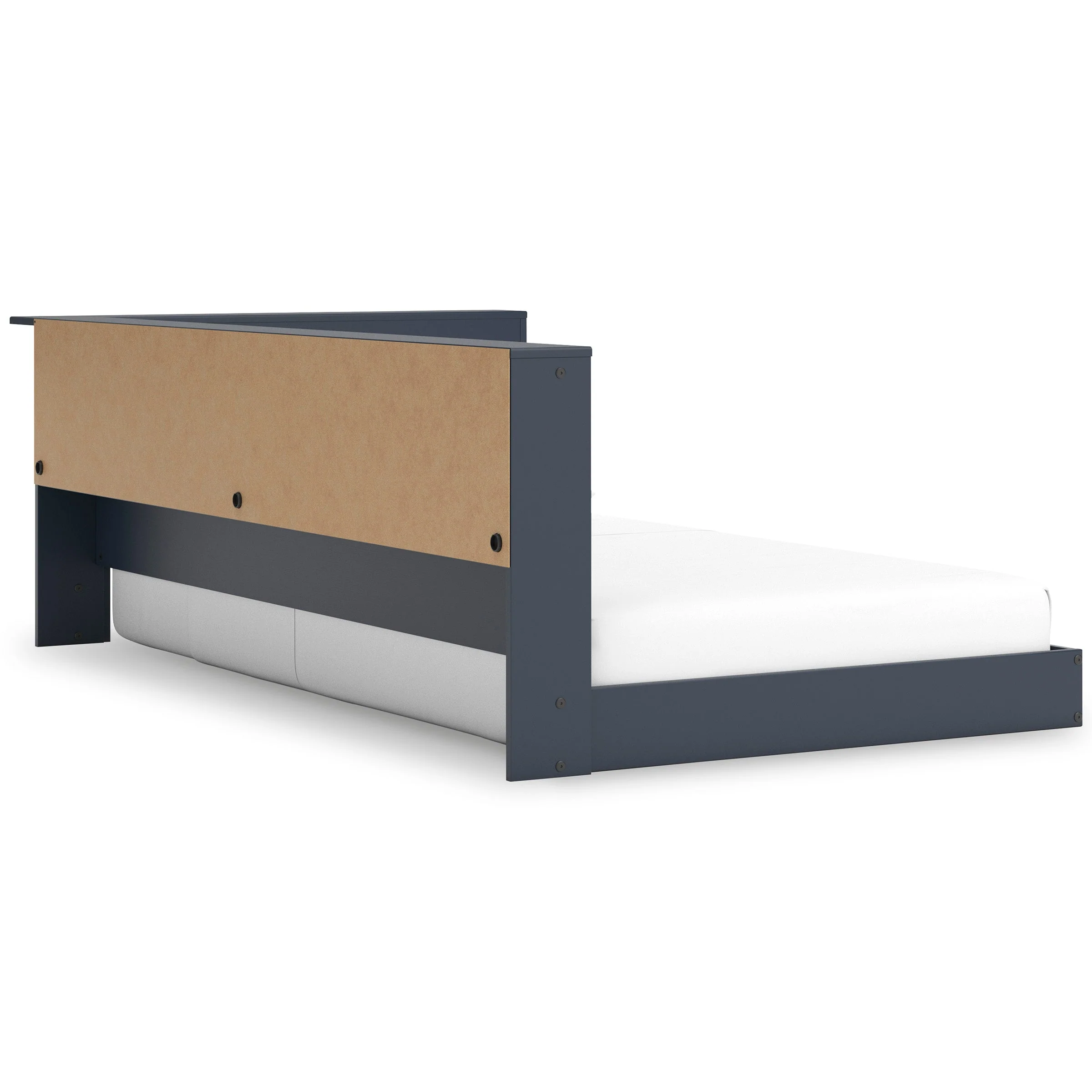 Simmenfort Navy Blue Youth Bookcase Storage Bedroom Set - Image 9